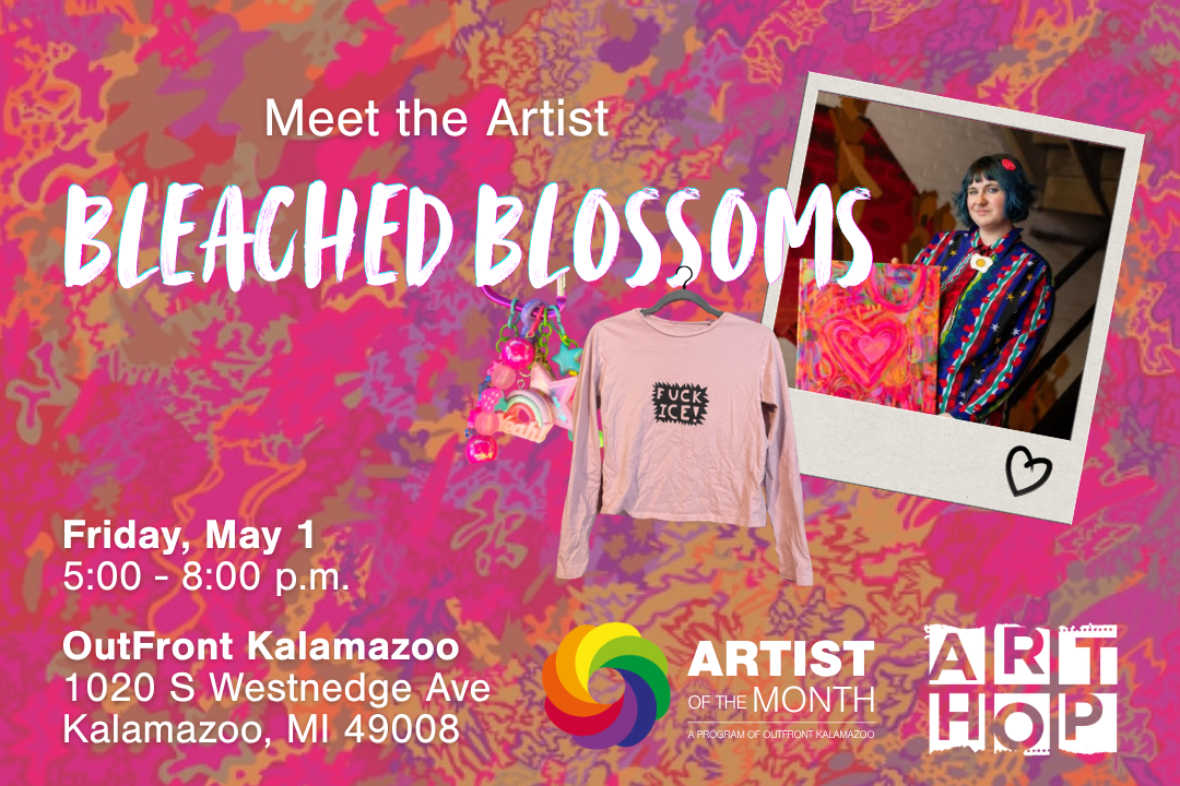 May Art Hop: bleached blossoms