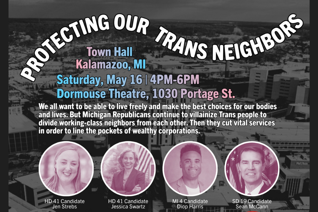 Protecting Our Trans Neighbors: Kalamazoo Town Hall