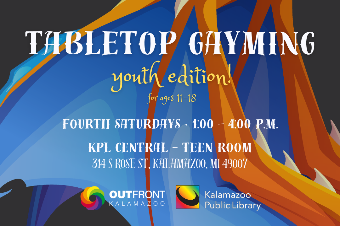 Tabletop Gayming: Youth Edition! (11-18)