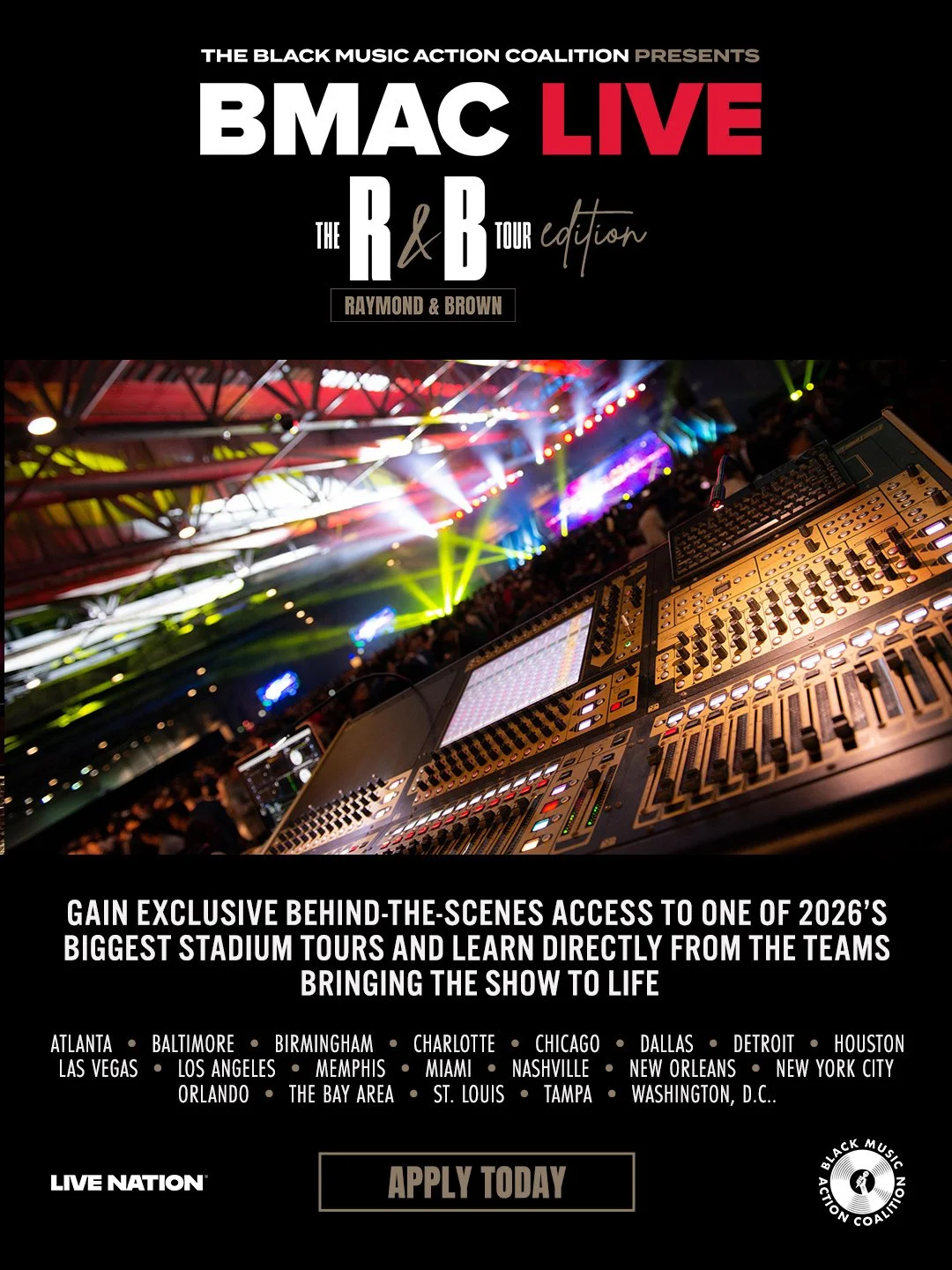 BMAC x LIVE NATION — Black Music Action Coalition