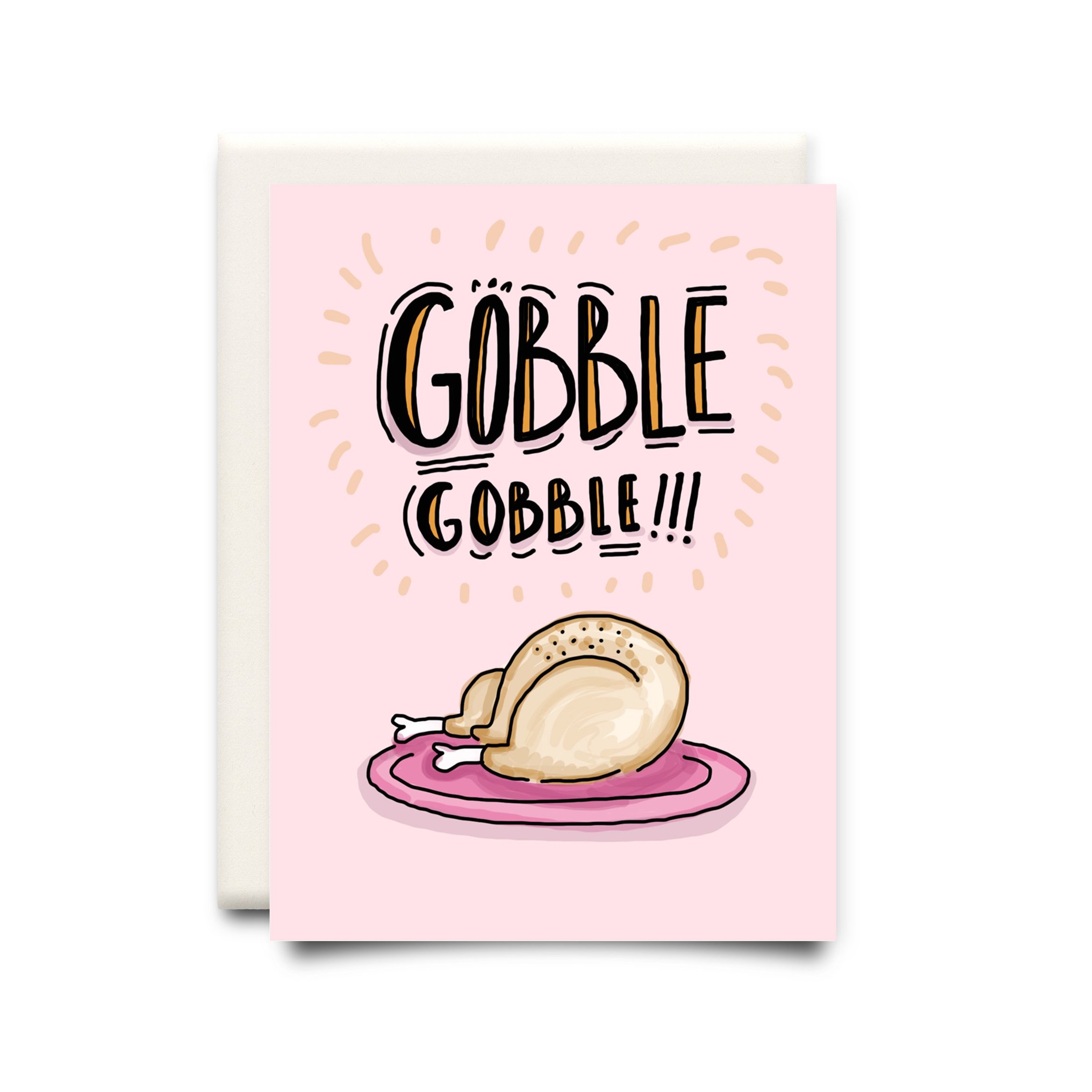 Gobble Gobble Thanksgiving Greeting Card.jpeg