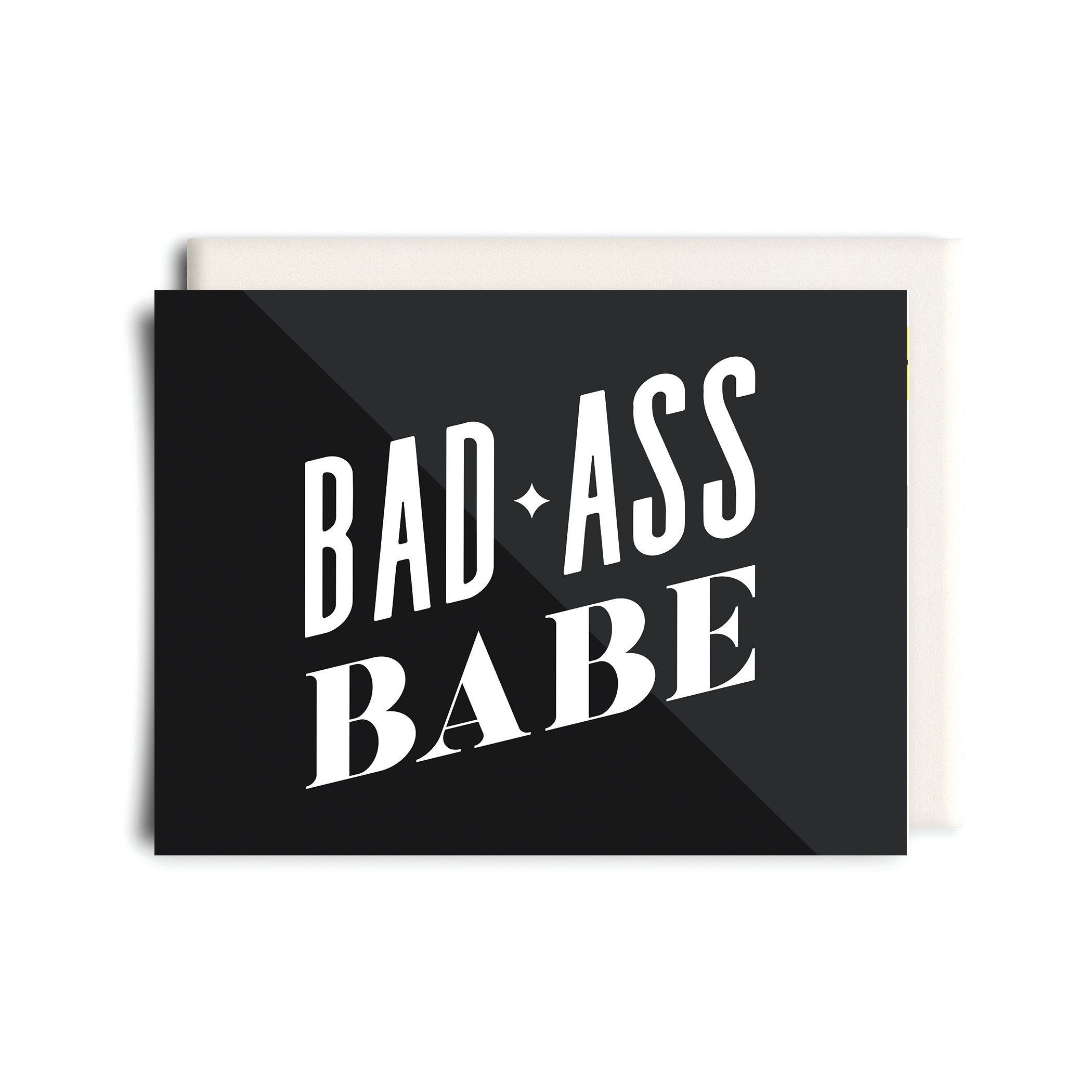 Bad Ass Babe Friendship Greeting Card.jpeg