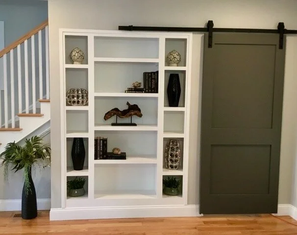 Bookshelf & Barn Door
