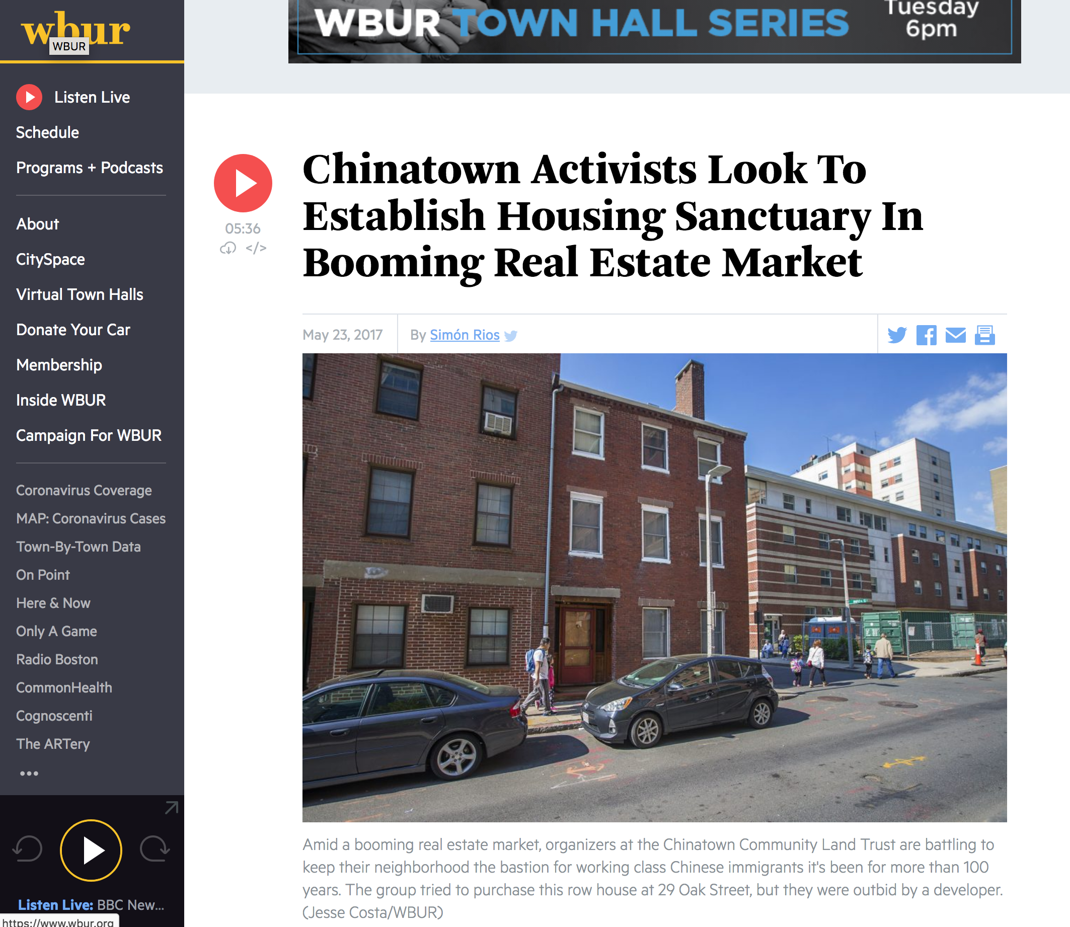 Boston Chinatown’s CLT