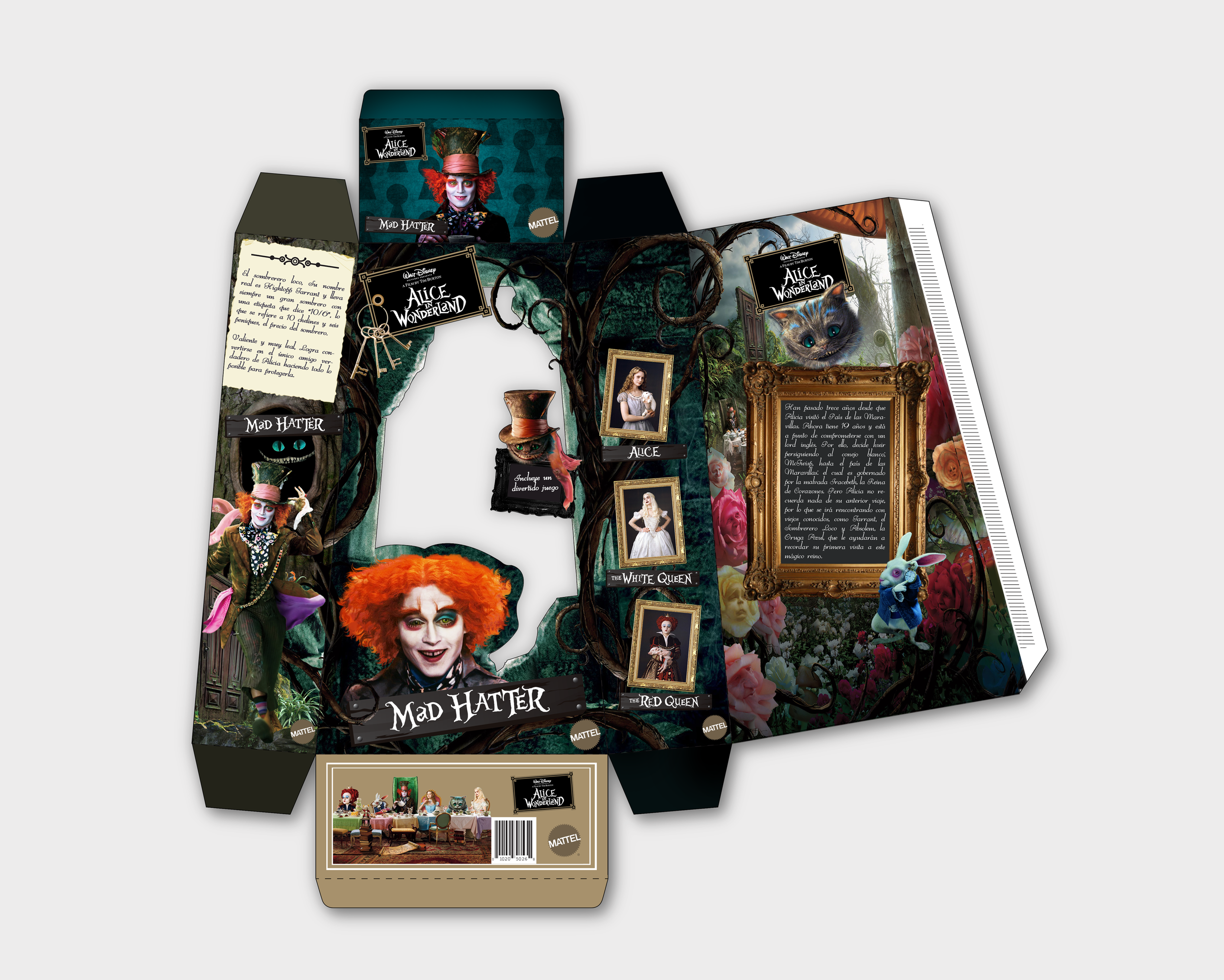 Shop Tim Burton's Alice In Wonderland Che – Luggage Factory