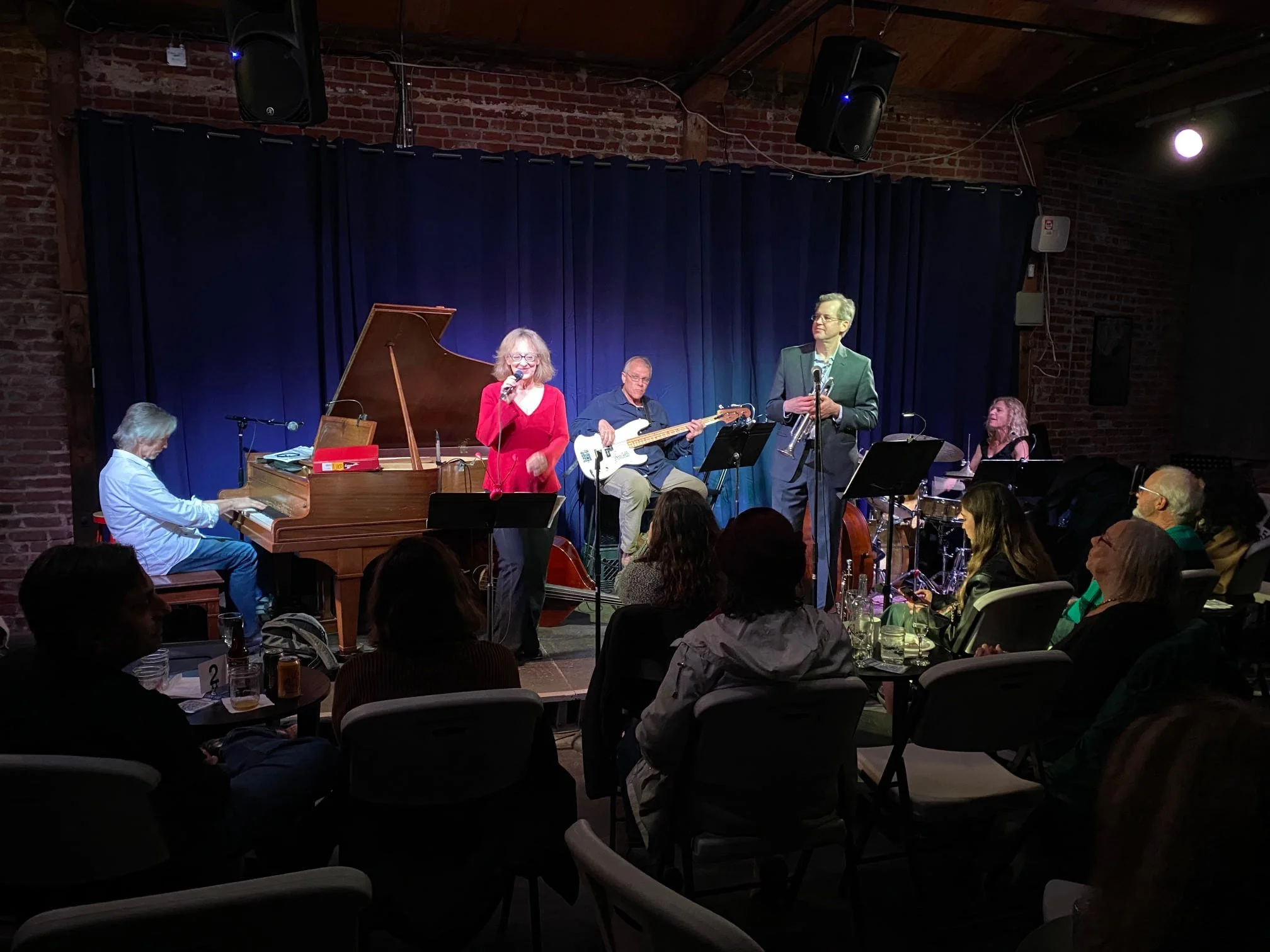 Karen performs at the Sound Room