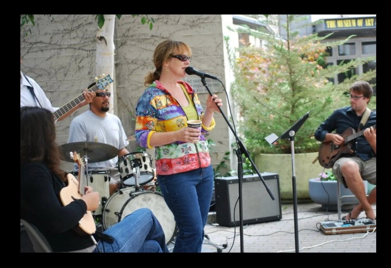 Singing with Rock on Tap, at BottleTaps