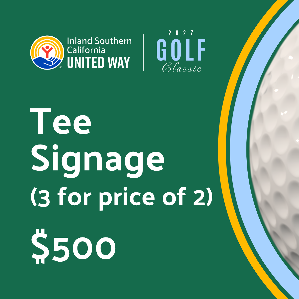 Three Tee Signs