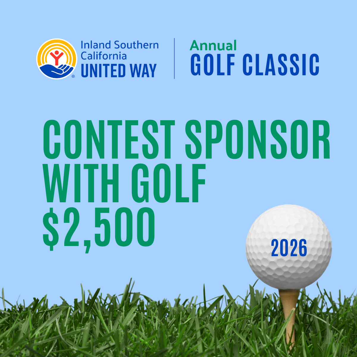 Contest Sponsor with Golf