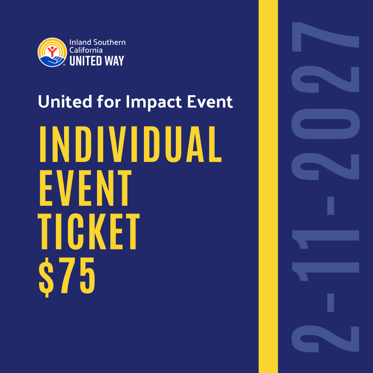 Individual Event Ticket