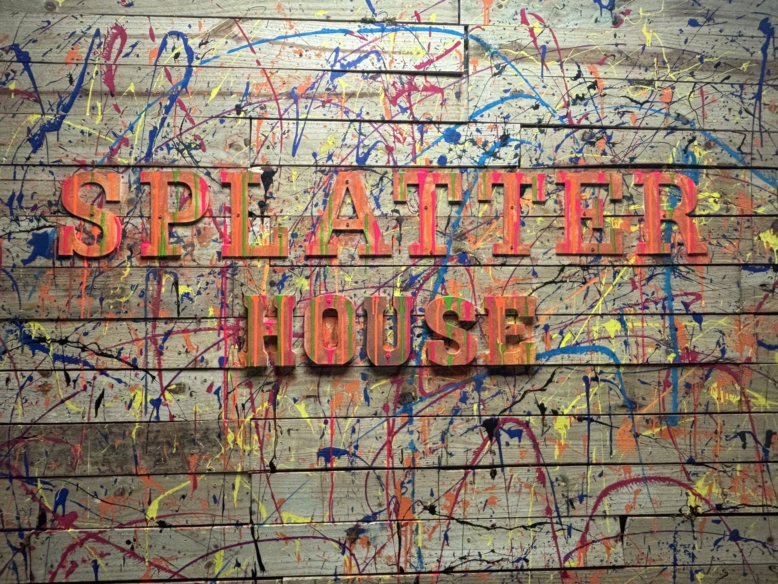 🎨 Introducing The Splatter House — South Florida’s New Neon Splatter Paint Experience at The Smashit House