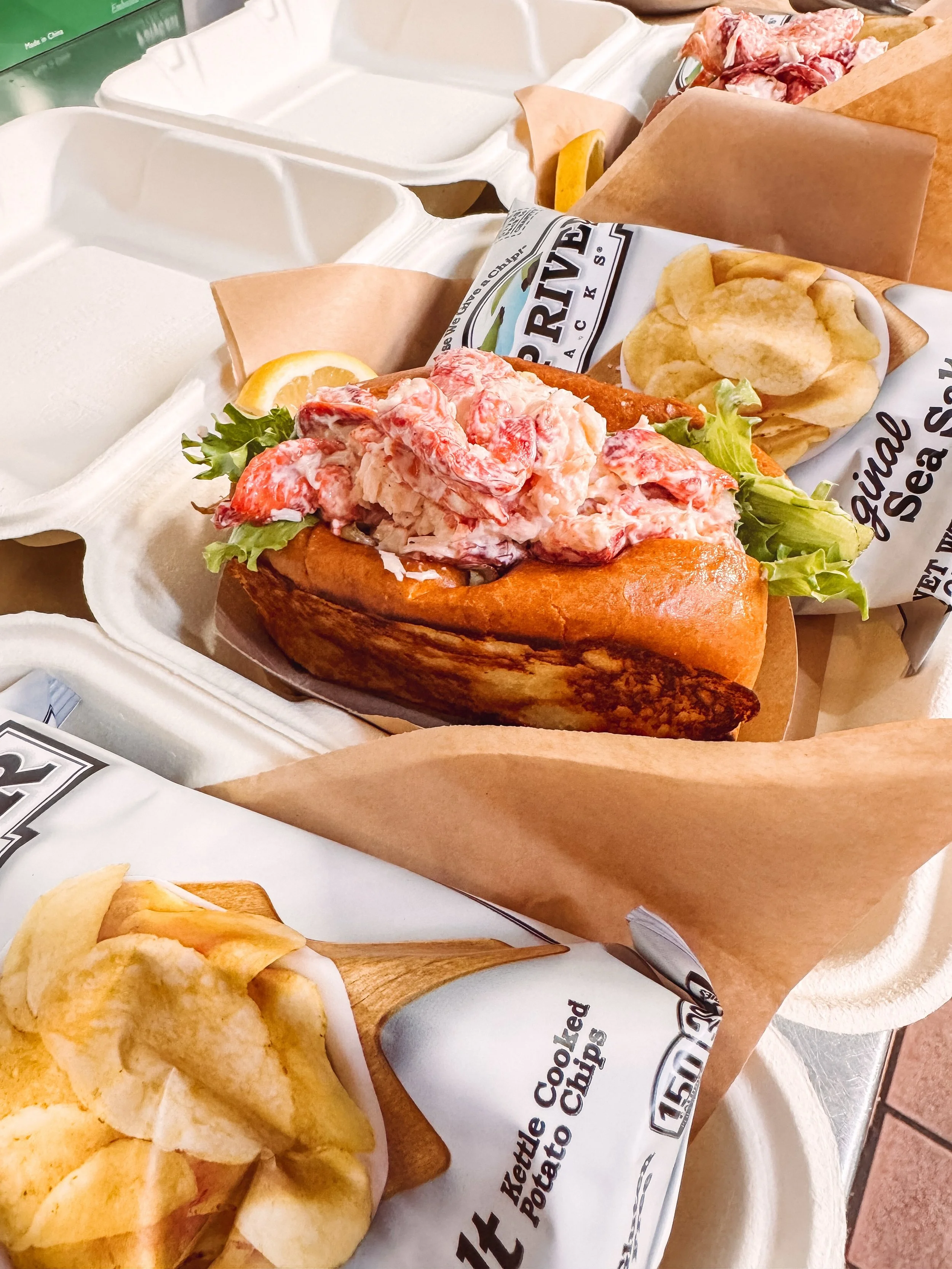 We&rsquo;re making hot + cold lobster rolls every day that we&rsquo;re open 🦞 just ask!