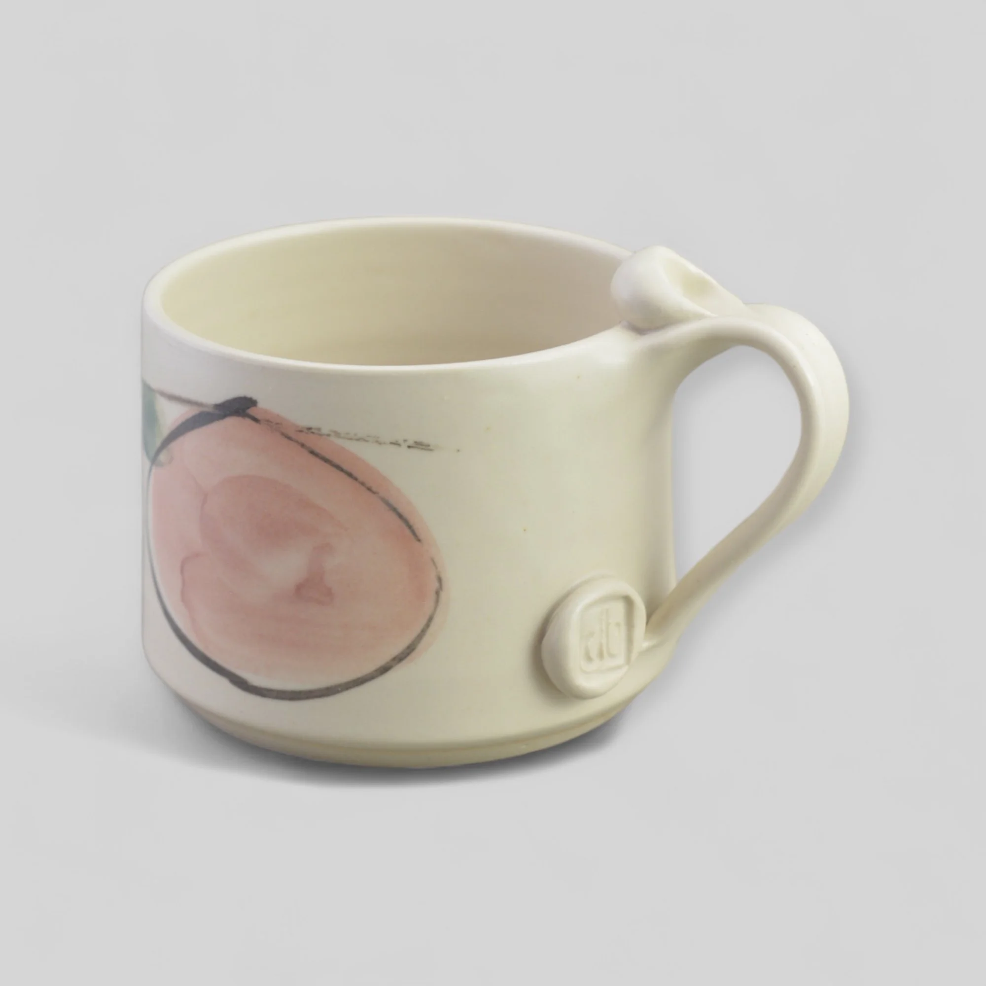 Tasse cappucino pêche.JPG