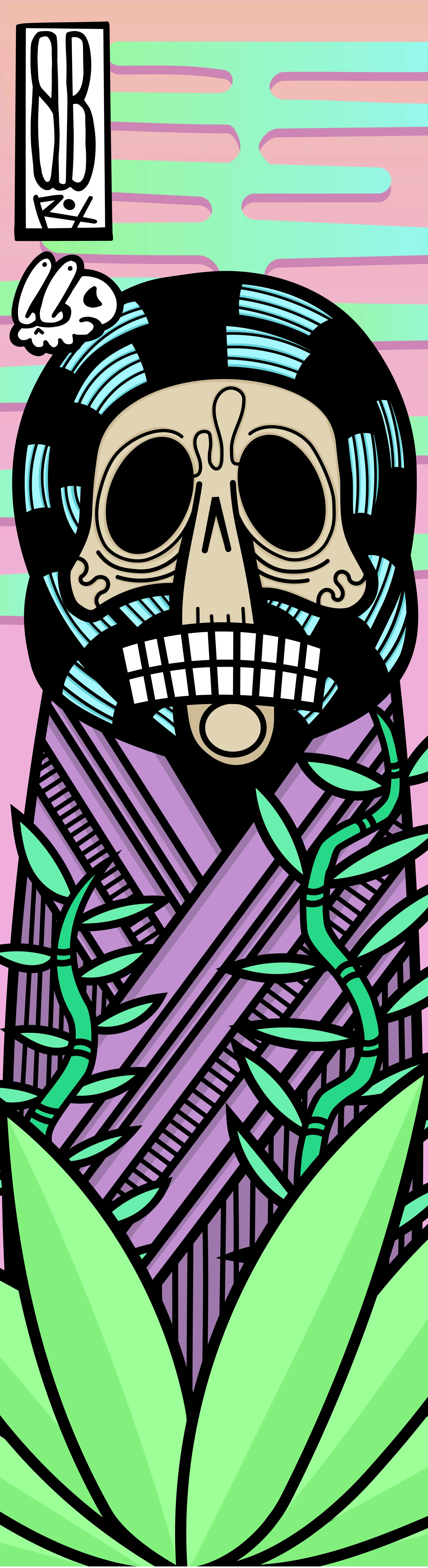 'a self portrait' digital drawing, 2021