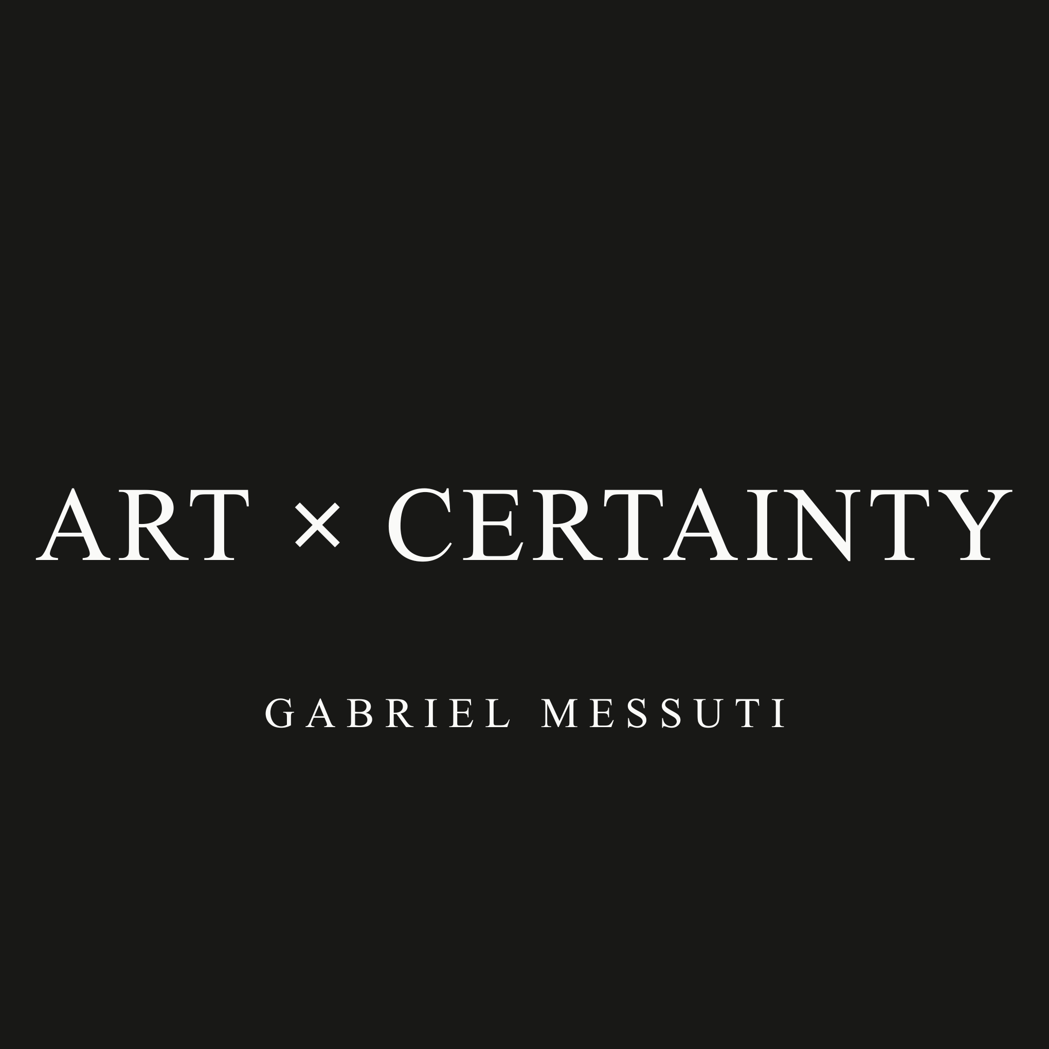 The Gap: Why Art × Certainty Exists