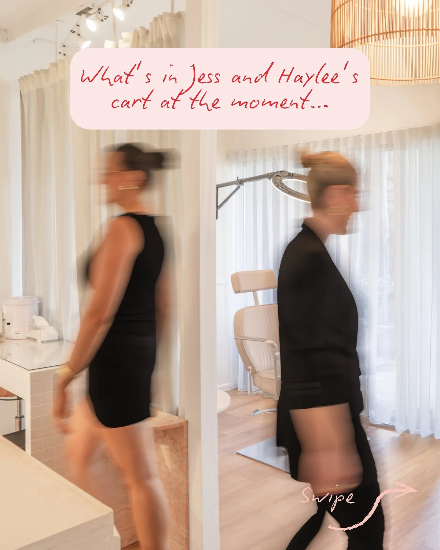 Jess has been dreaming of the Lash Growth Serum, packed with peptides and botanicals to naturally strengthen and lengthen lashes for a fuller, fluttery look. Alongside it she&rsquo;s got her eye on the Hourglass palette that no one can ever get their