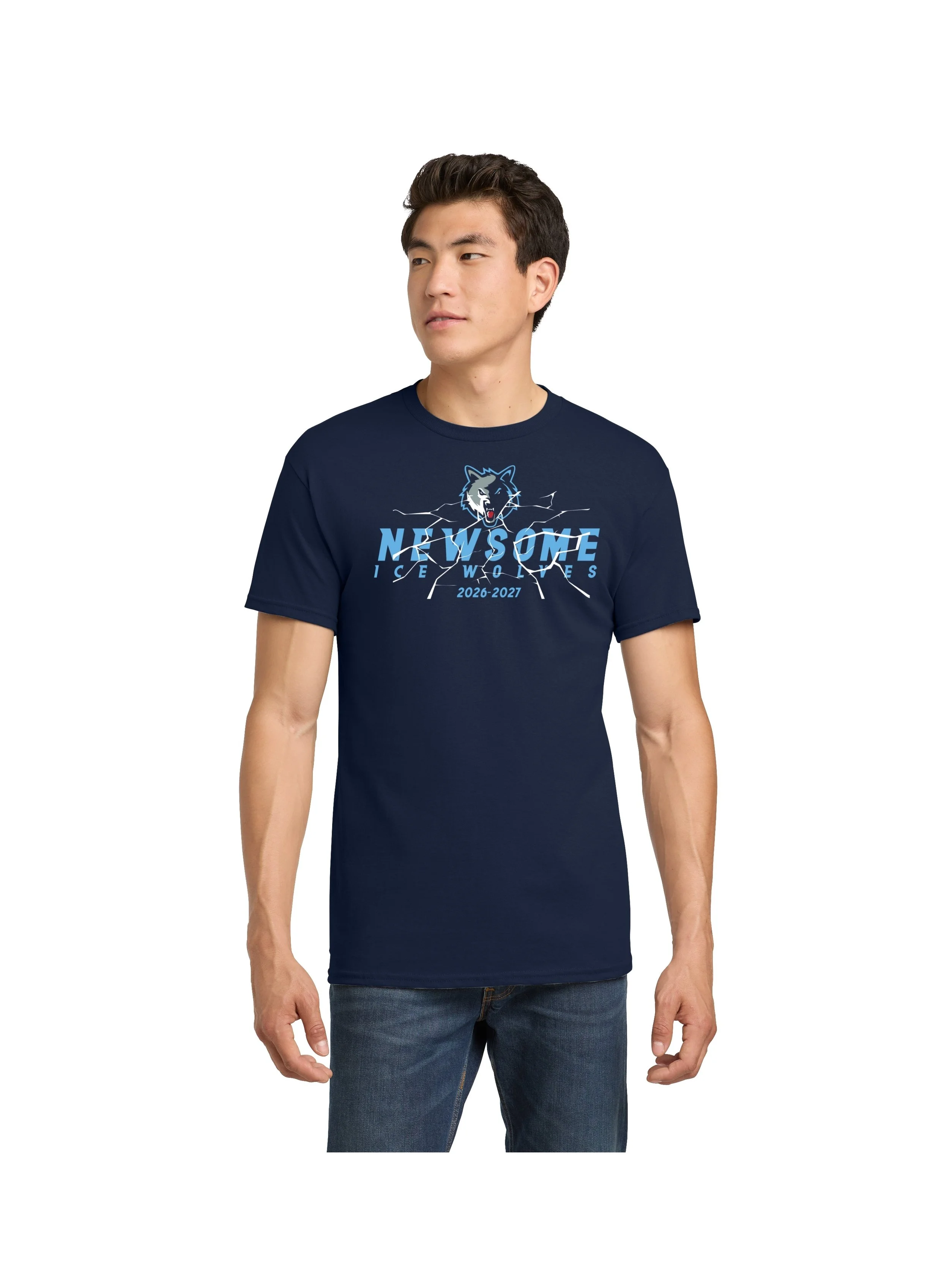 Newsome Hockey Heavy Cotton T-Shirt - Design 3
