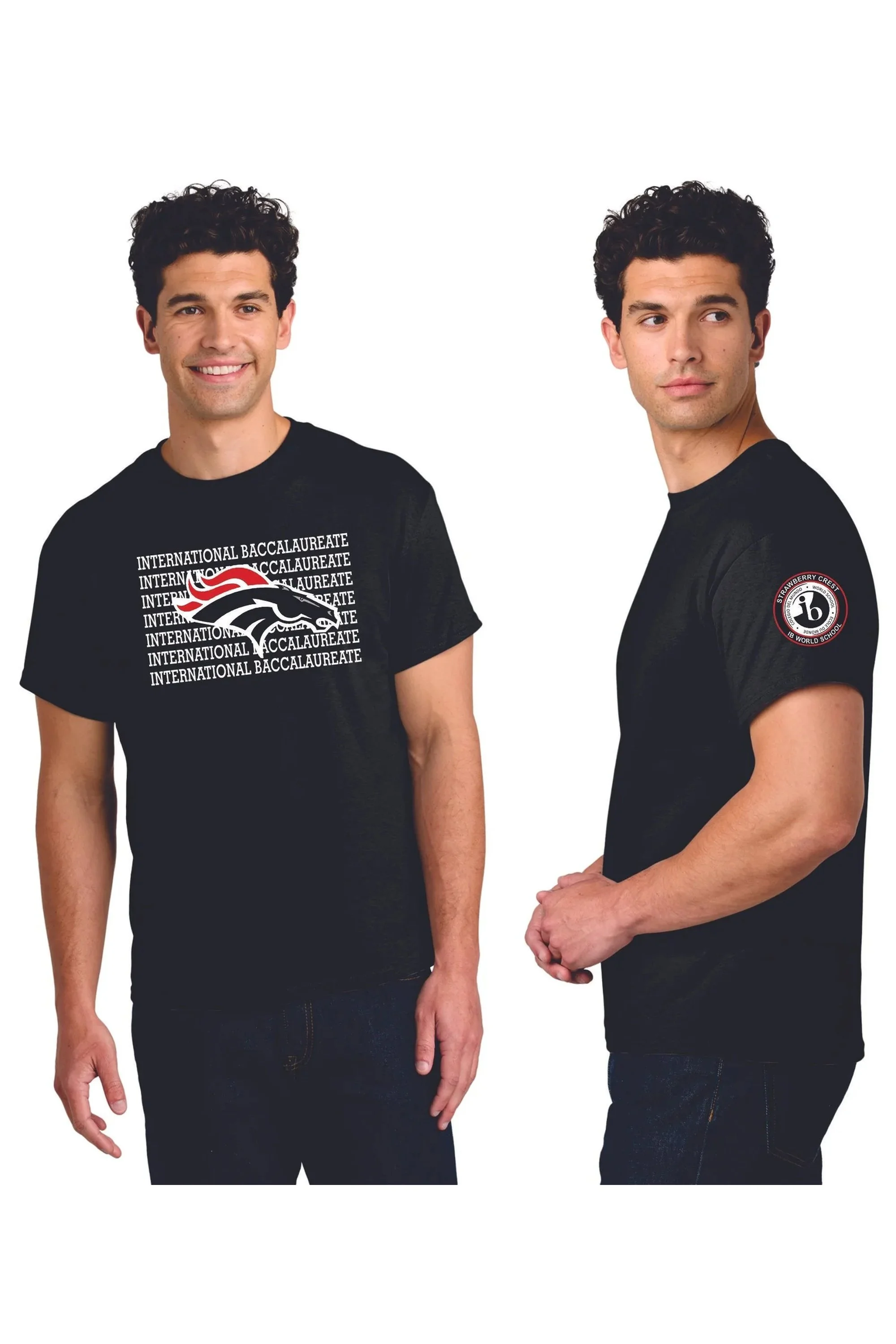 Strawberry Crest IB Heavy Cotton Tee - Design 1