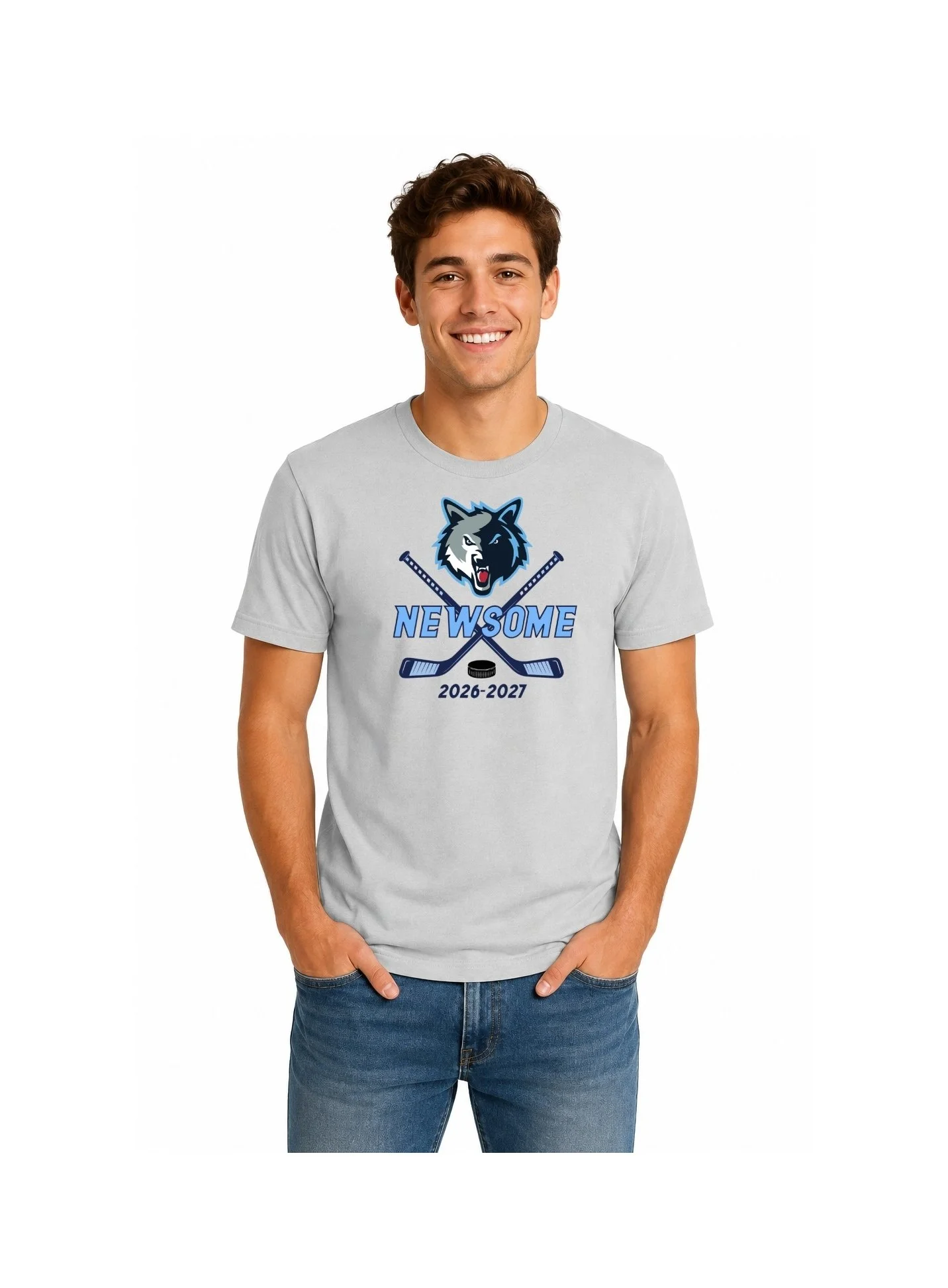 Newsome Hockey Soft Cotton T-Shirt - Design 2