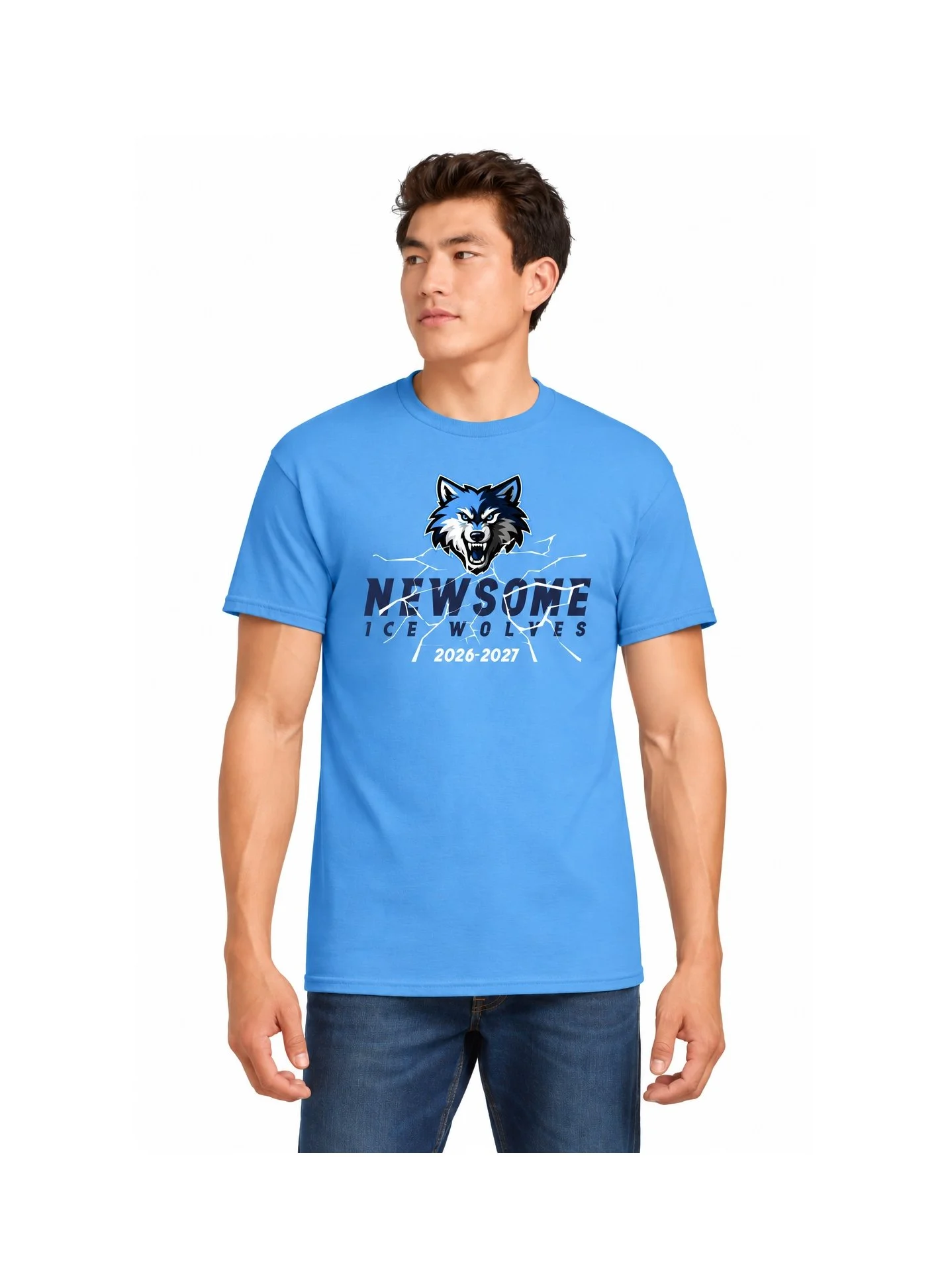 Newsome Hockey Heavy Cotton T-Shirt - Design 3