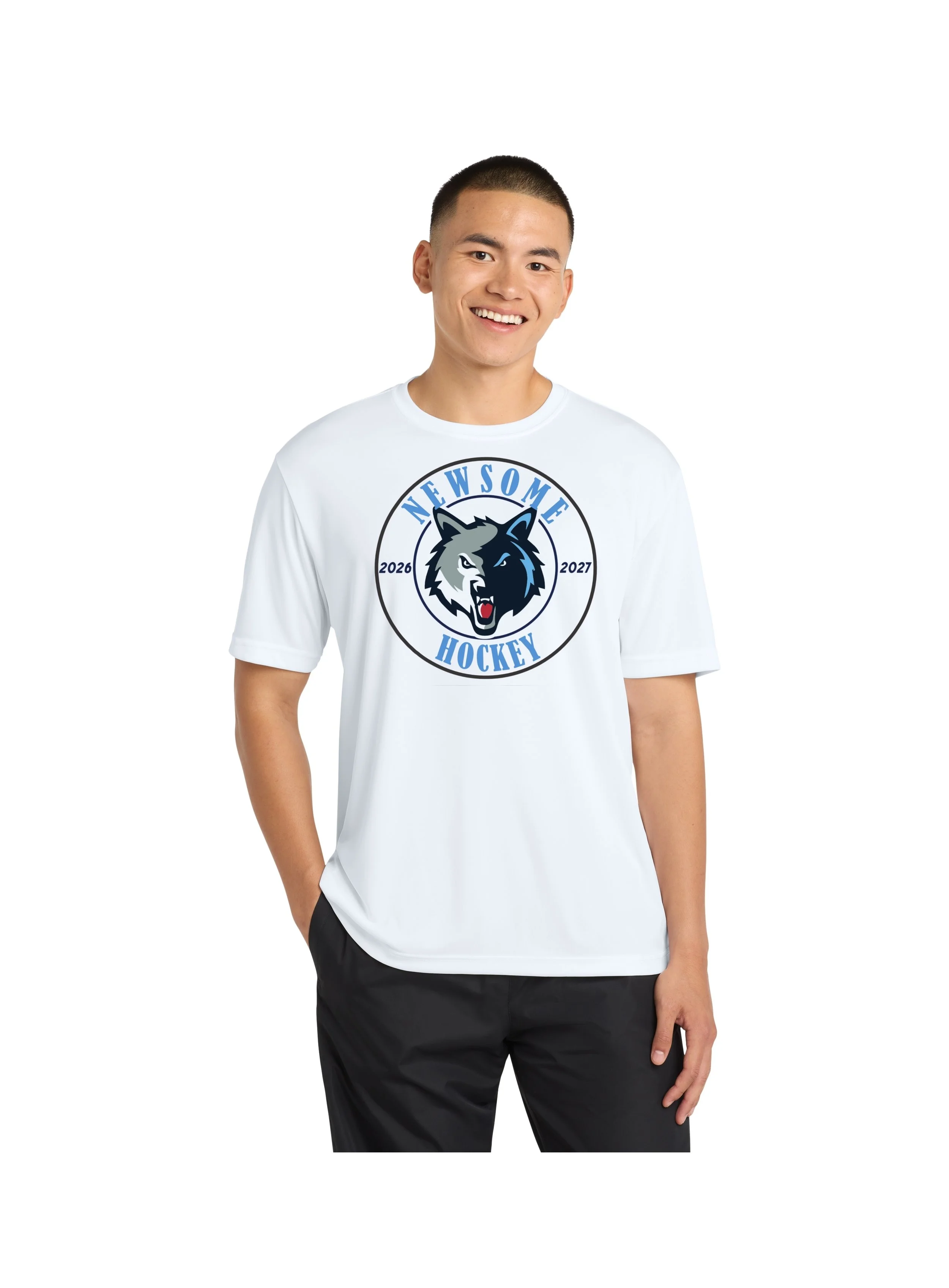 Newsome Hockey Dri-Fit T-Shirt - Design 1
