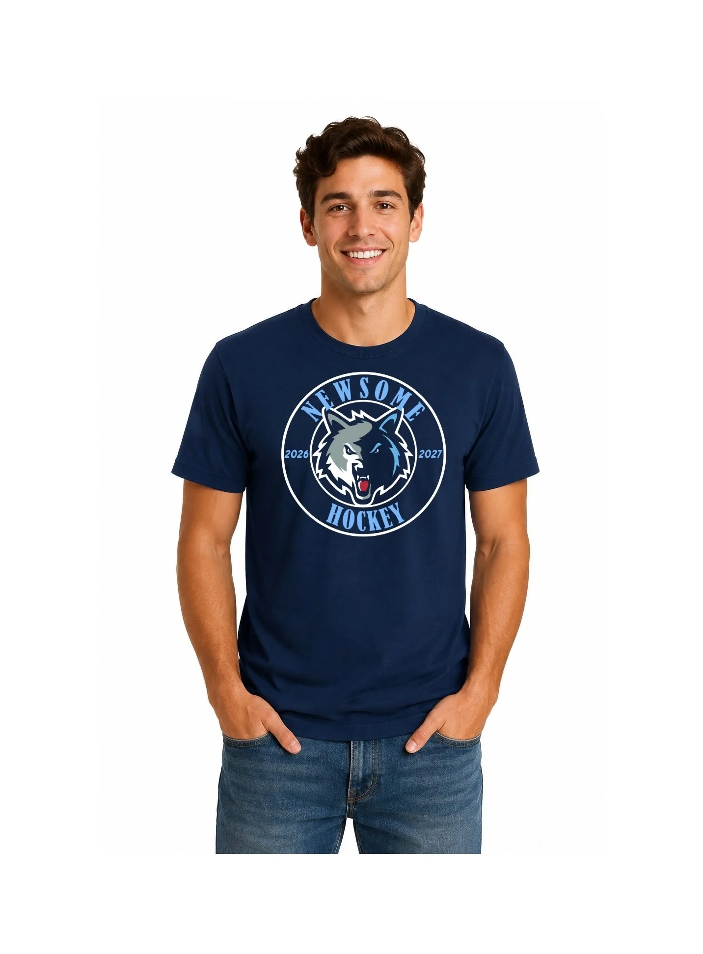 Newsome Hockey Soft Cotton T-Shirt - Design 1