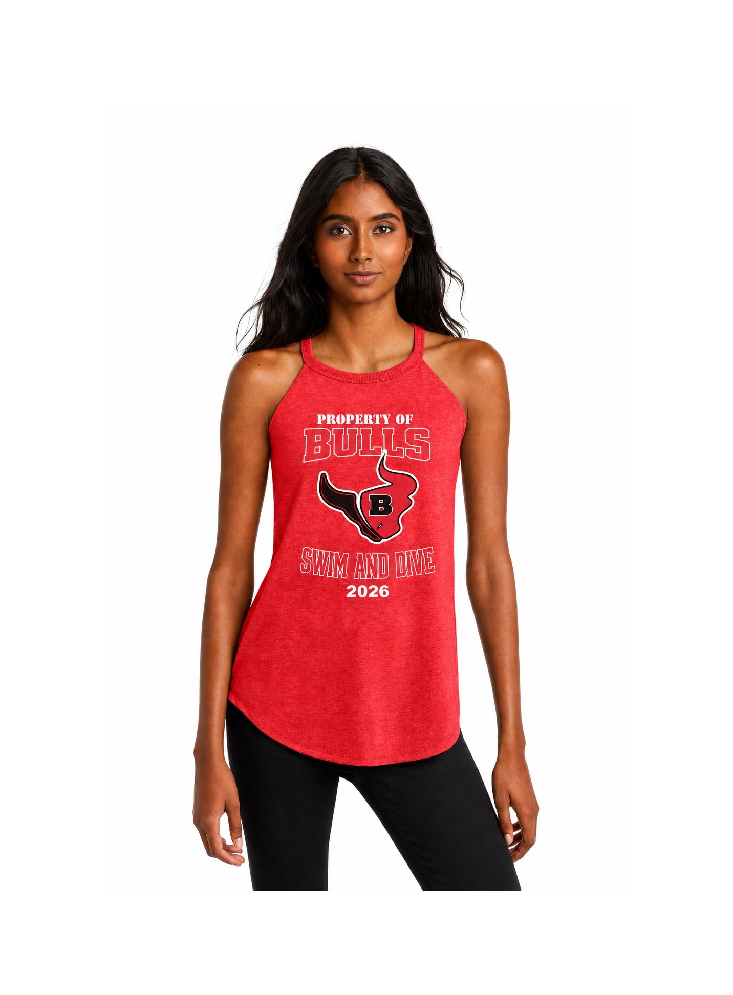Bloomingdale Swim Women's Tri-Blend Rocker Tank