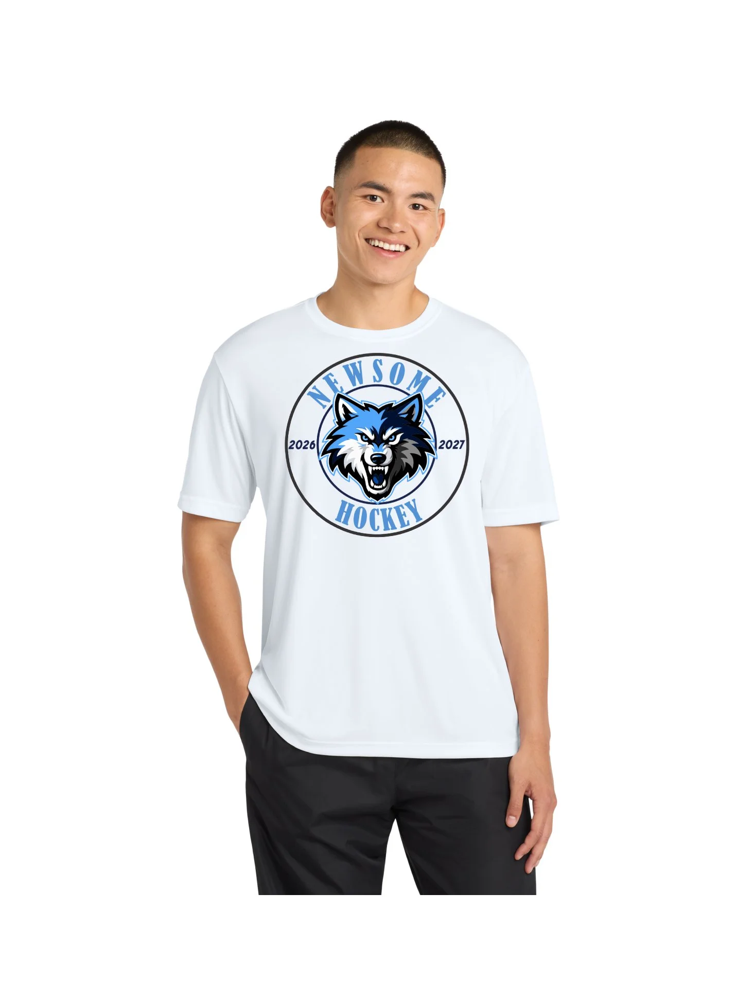 Newsome Hockey Dri-Fit T-Shirt - Design 1