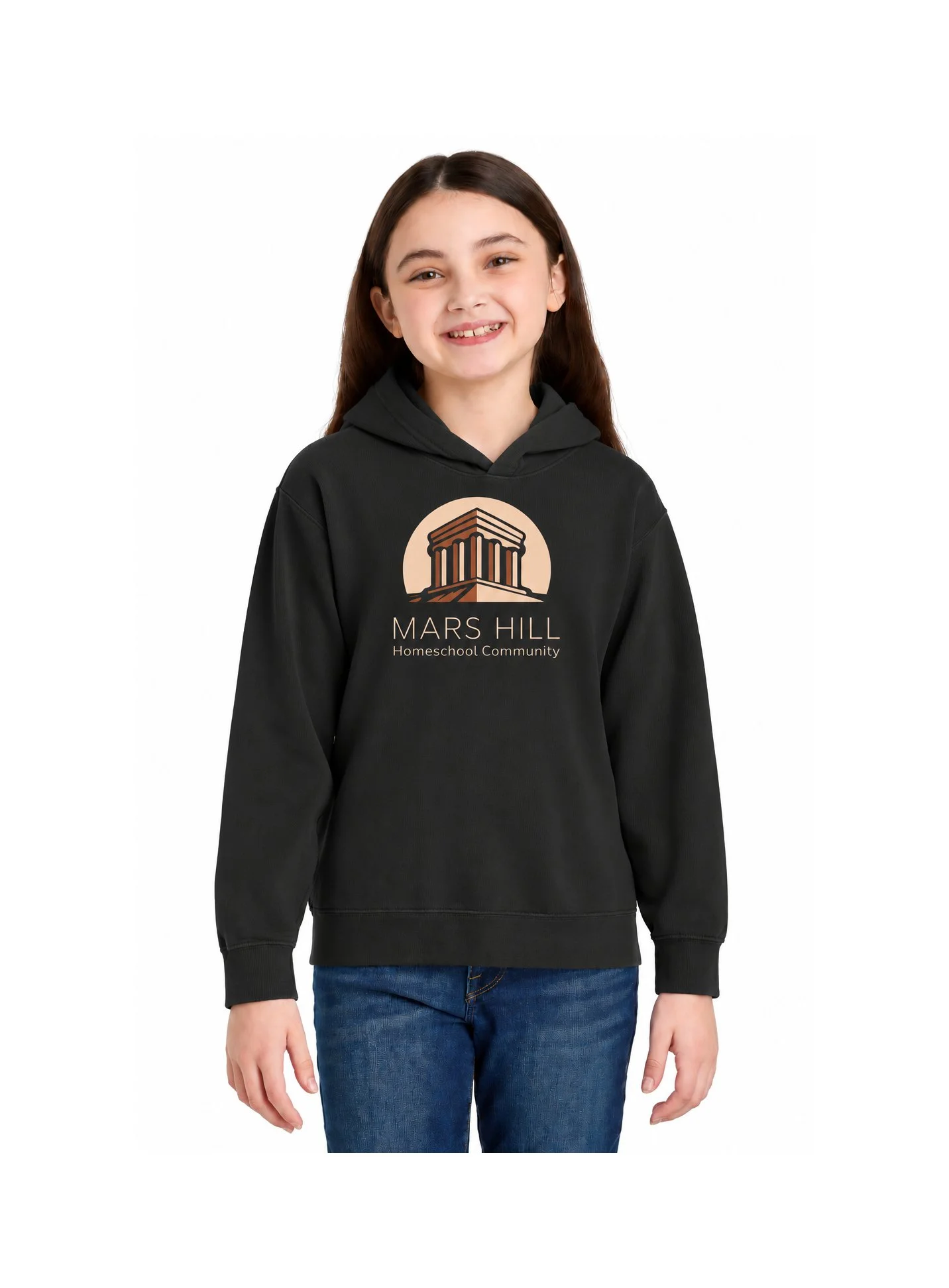 Mars Hill Youth Lightweight Cotton Hooded Sweatshirt
