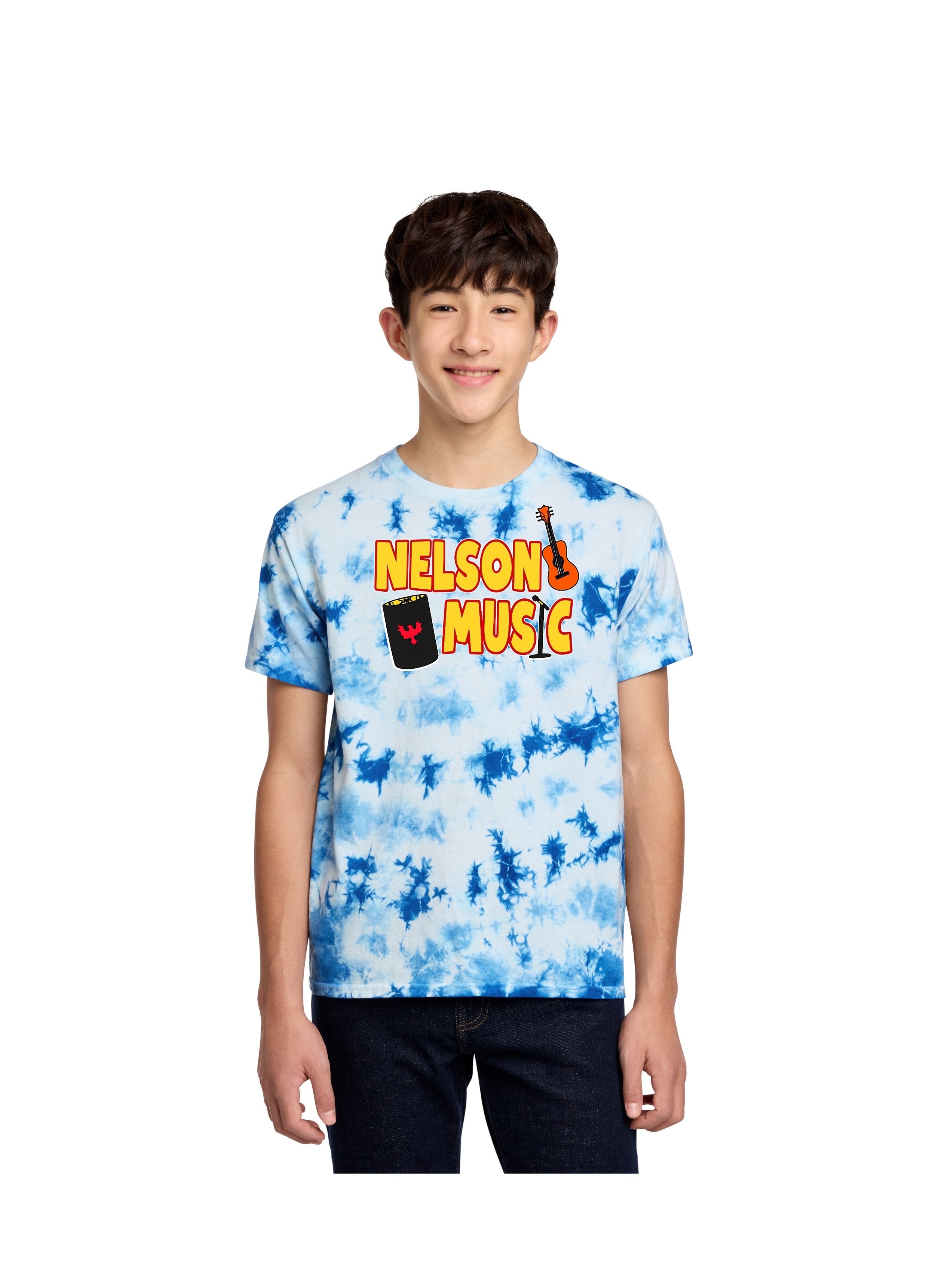 Nelson Elementary Music Unisex Cotton Tie-Dye Tee