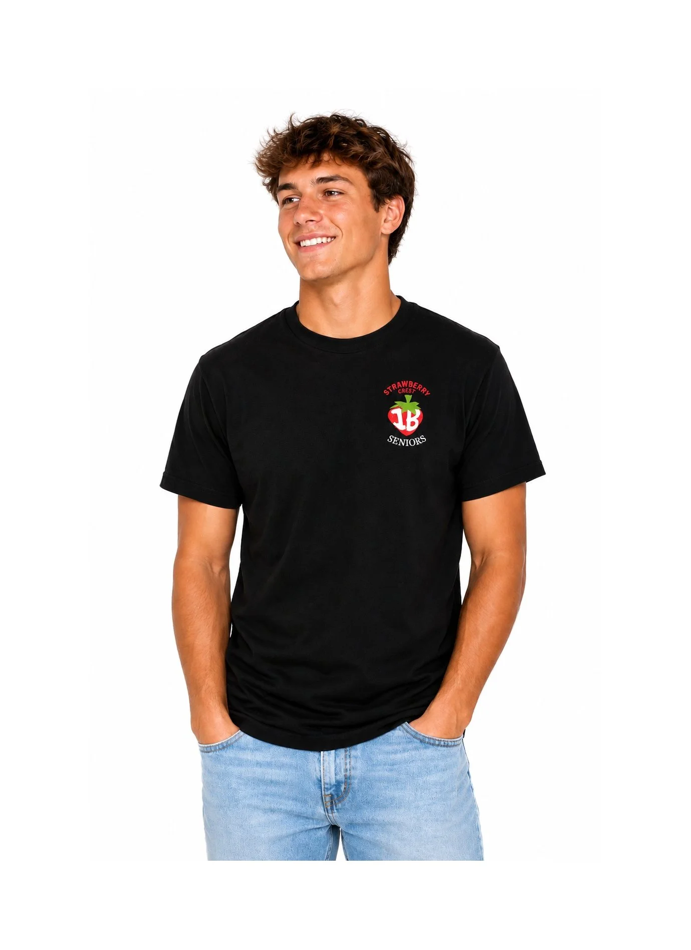 Strawberry Crest IB Seniors Heavy Cotton Tee