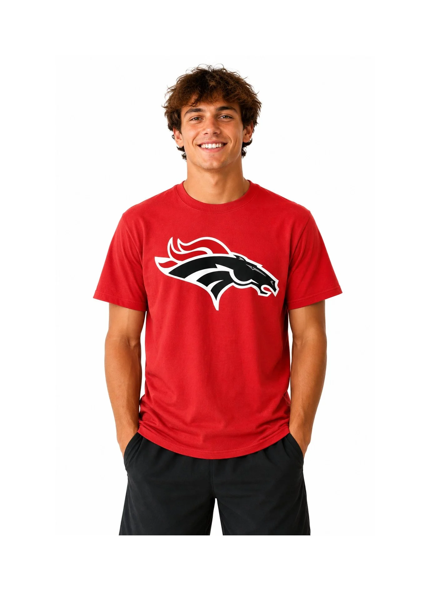 Strawberry Crest Chargers Heavy Cotton Tee