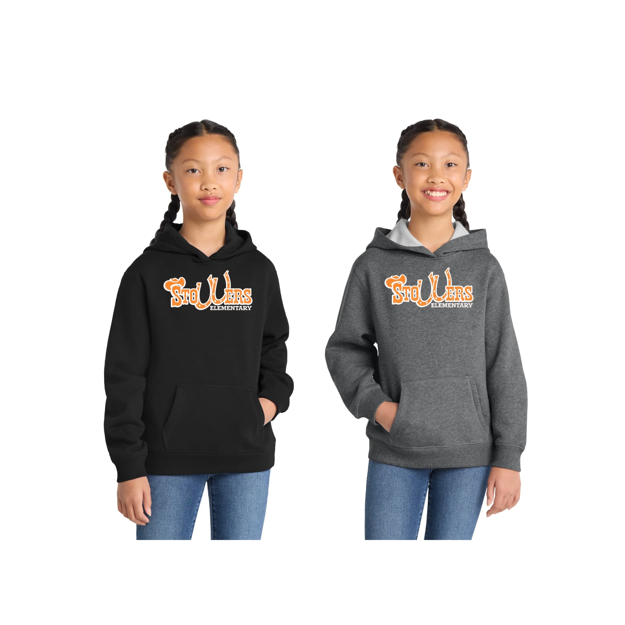 Stowers Elementary Unisex Cotton/Poly Blend Pullover Hoodie