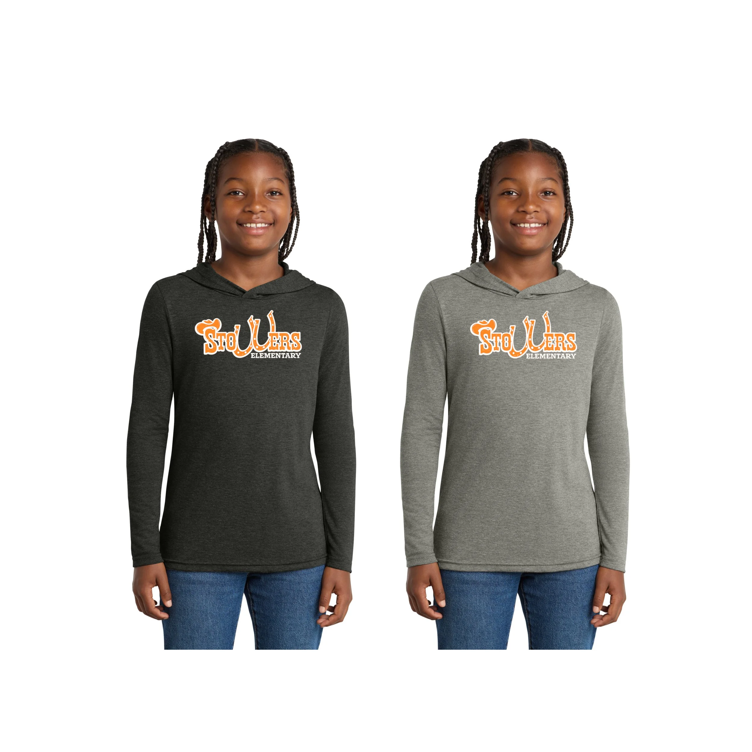 Stowers Elementary Unisex Tri-Blend Long Sleeve Hoodie
