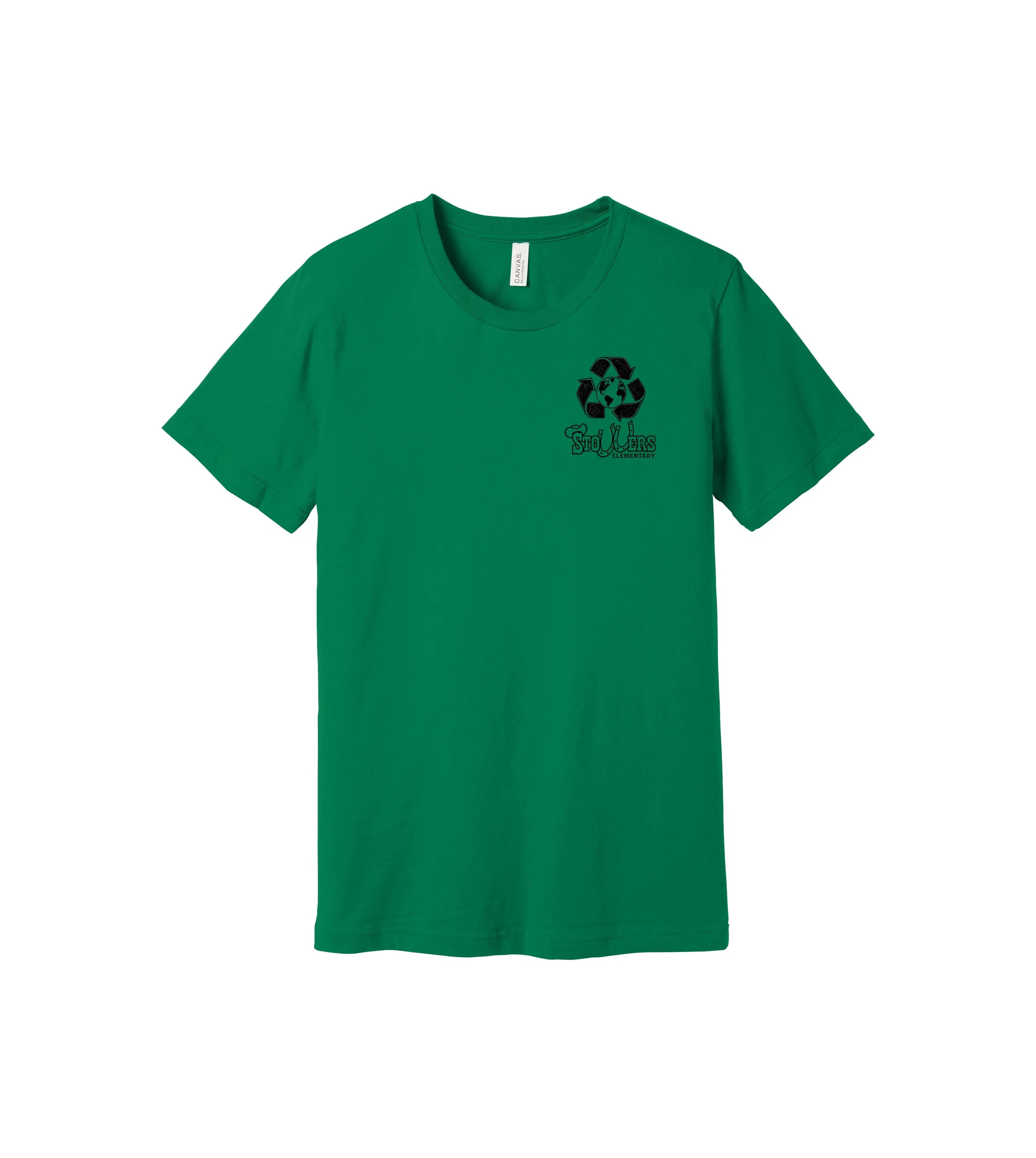 Stowers Elementary Unisex Cotton Green Team Shirt
