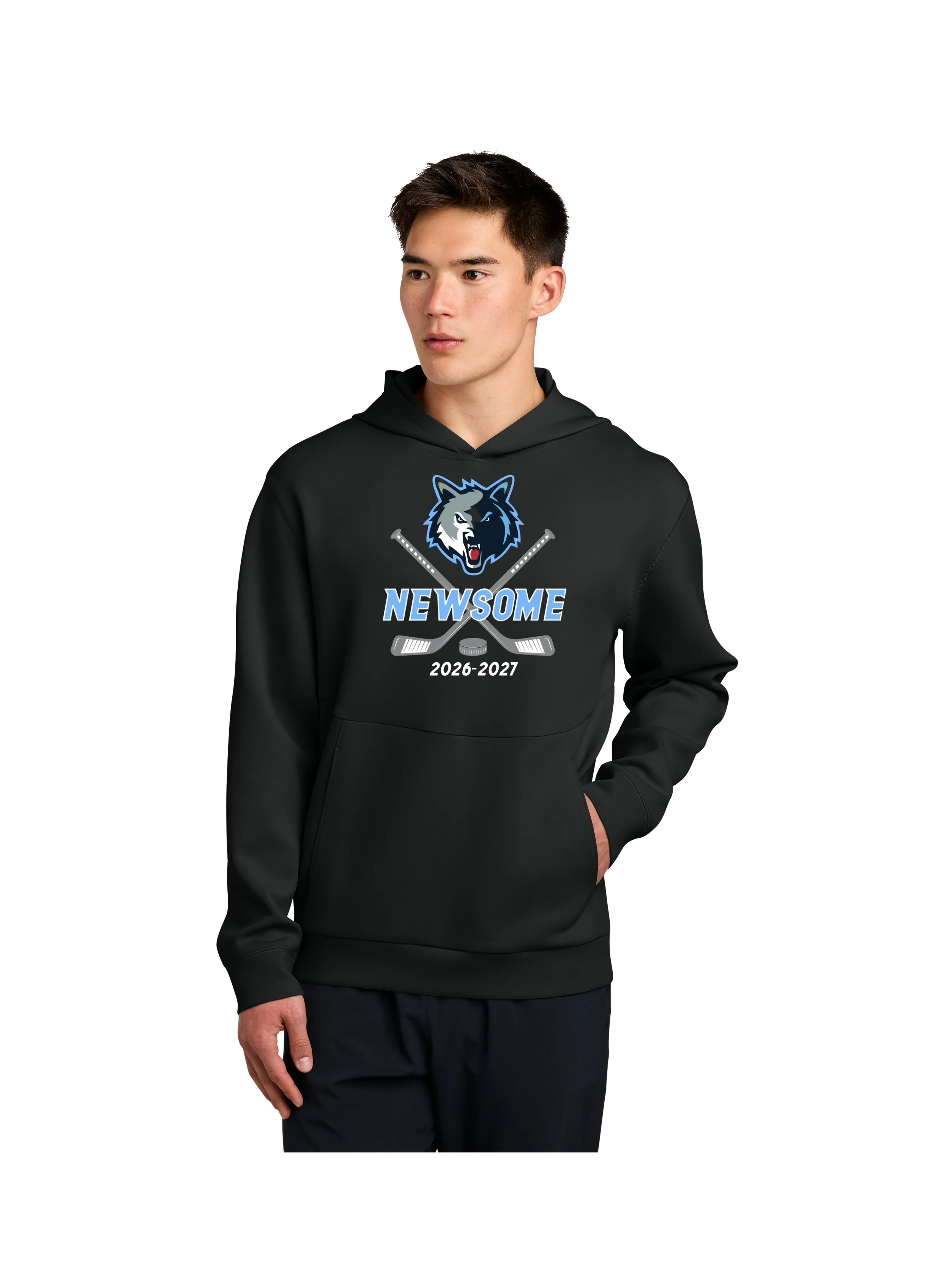 Newsome Hockey Dri-Fit Hoodie - Design 2