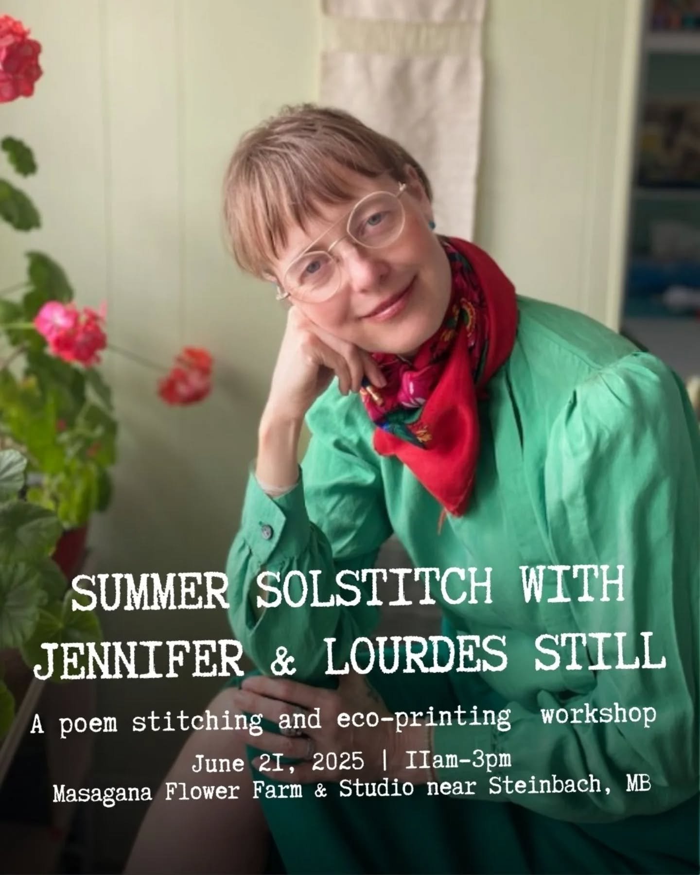 🧐 Have you met my sister-in-law, Jennifer? If you are in Manitoba, a maker or have shopped from my market booths before, chances are, her name rings a bell or you have met her!

🪻Jennifer is a poet and was recently named the Poet Laureate of Winnip