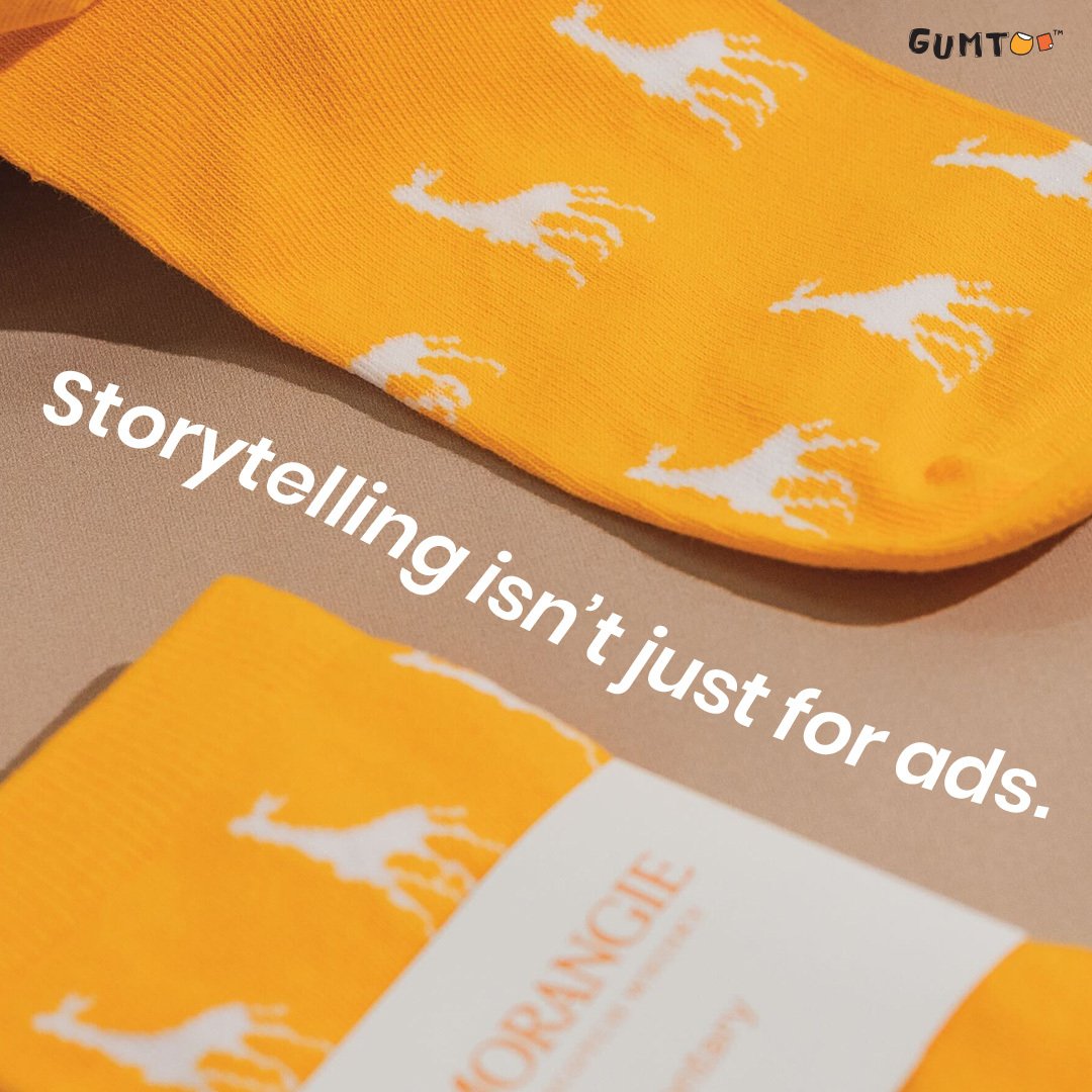 Glenmorangie printed a giraffe fact on their socks, comparing its height to their whisky stills, the tallest in Scotland. π¦π₯ Suddenly, it wasn’t just merch. It was a story that stuck. That’s how storytelling turns everyday products into