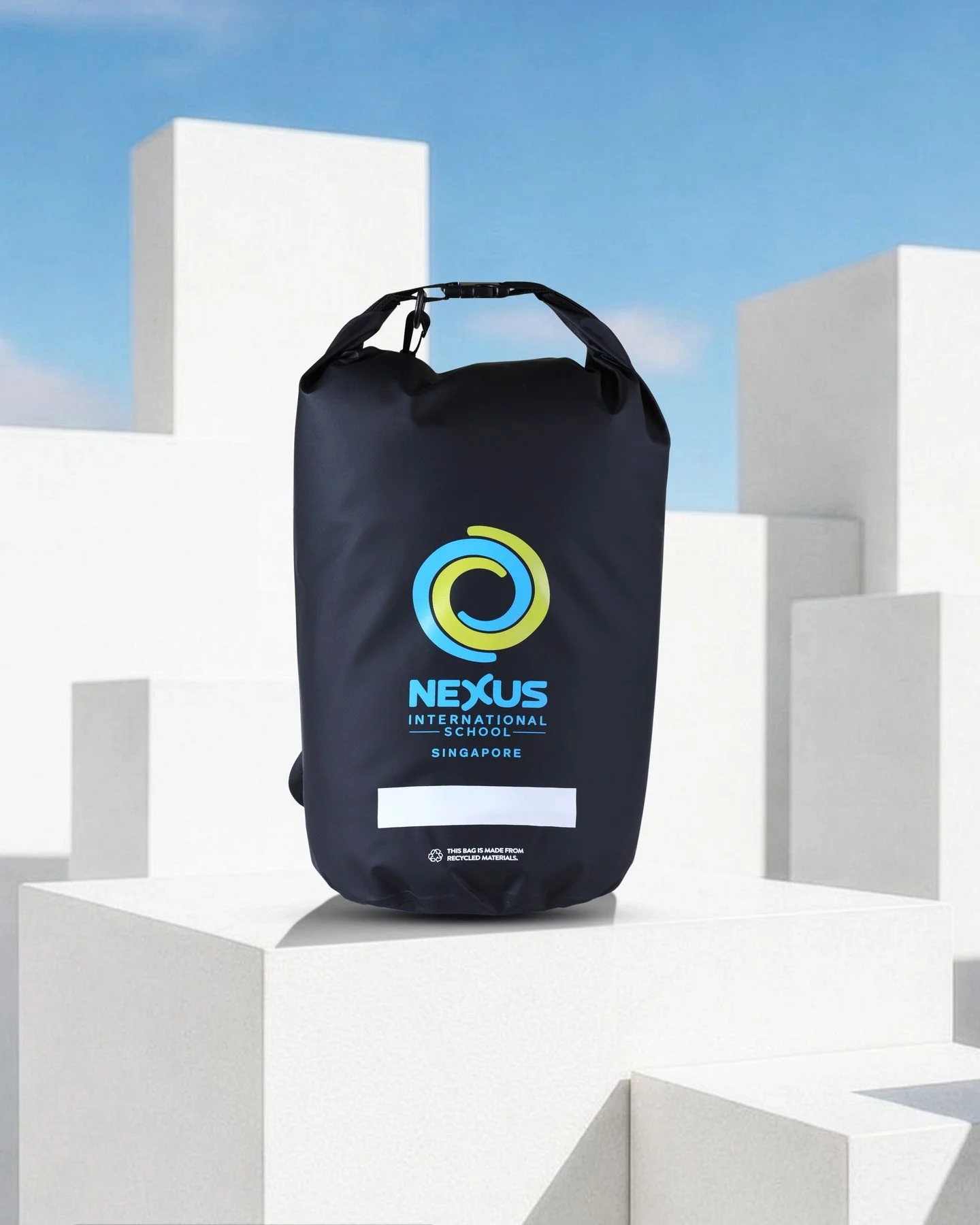 Custom dry bags for Nexus designed for everyday use, built to be carried everywhere.
They move with students across campuses, commutes, and routines.
Functional, durable, and always in sight.
Because the best brand pieces don&rsquo;t stay in one plac