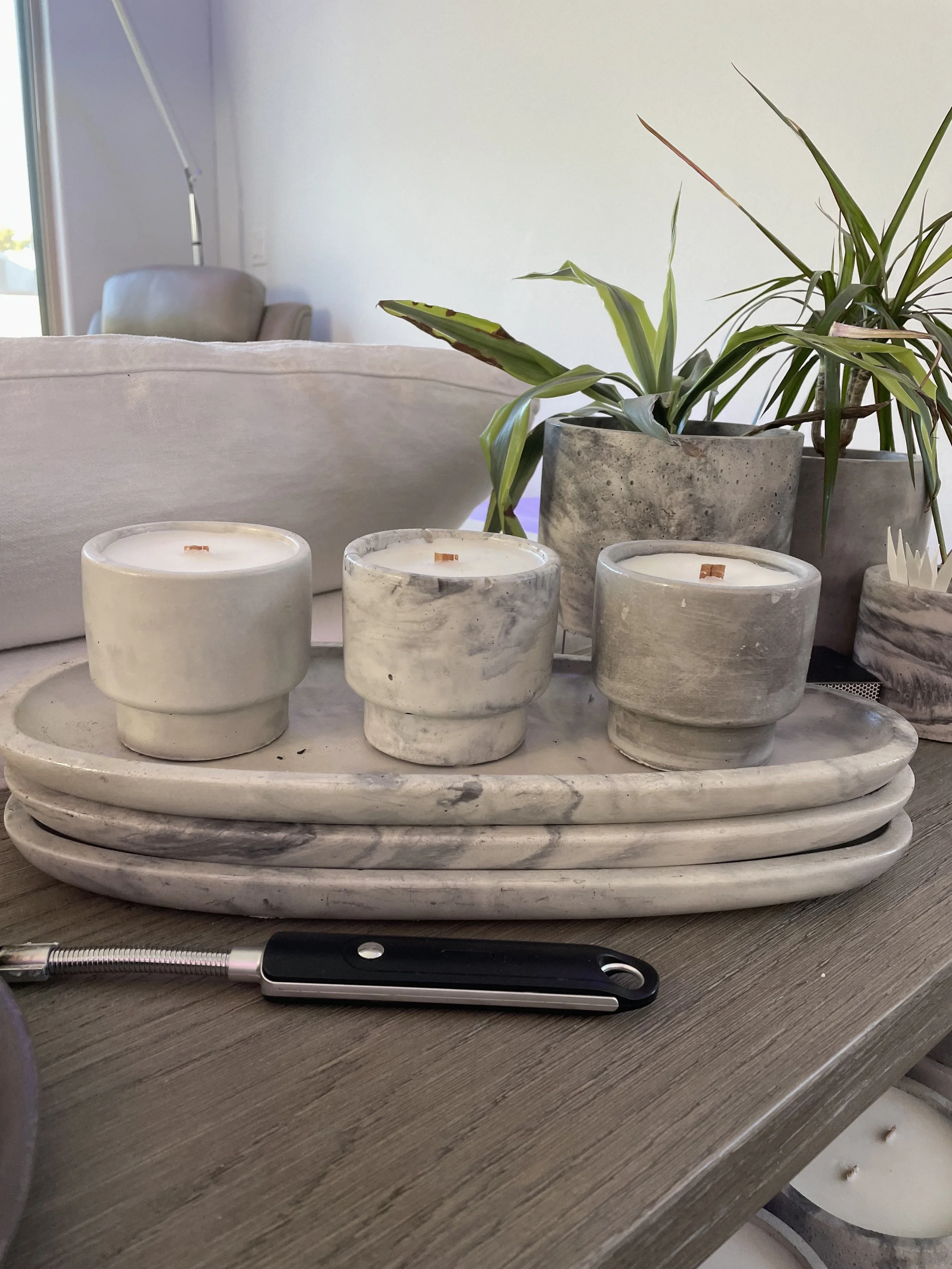 Ledge Pedestal Candle
