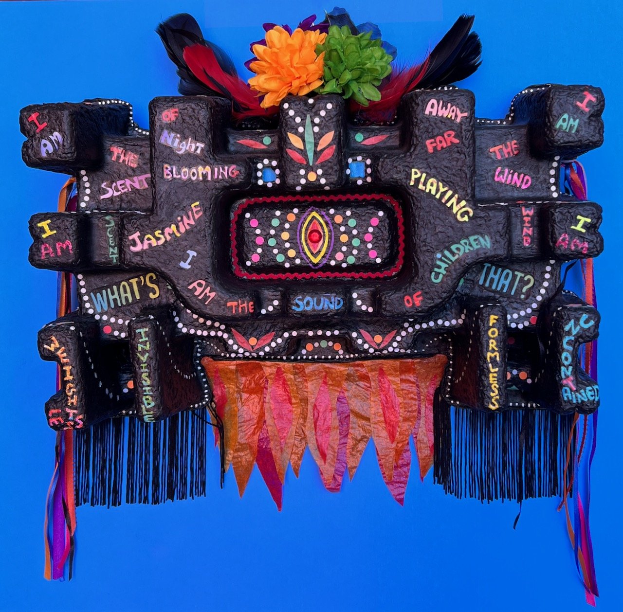 Out of Body - A Poem Mask