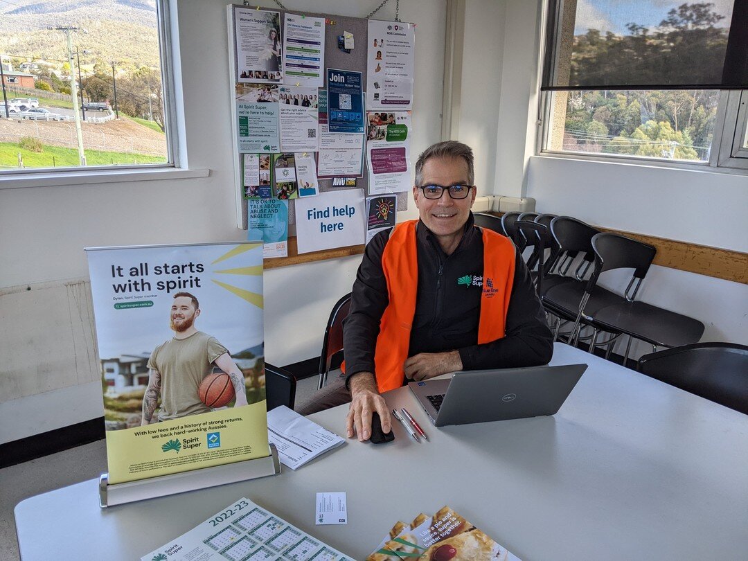 Thanks Nick from Spirit Super for visiting Blueline Hobart for 2 days this week. It's Launceston's turn next week to have an expert there to answer any questions about superannuation.
