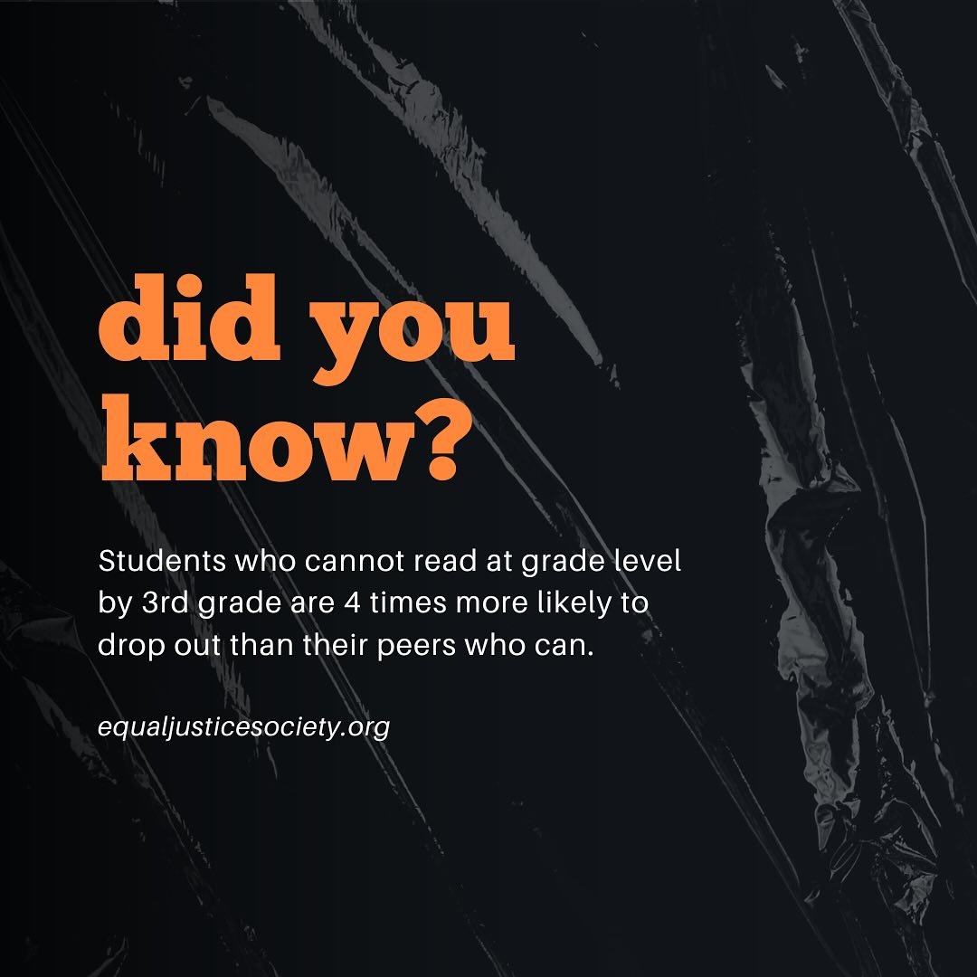 #DidYouKnow that students who cannot read at grade level by 3rd grade are 4 times more likely to drop out than their peers who can? 

If those students fail to catch up, they&rsquo;re at a higher risk of dropping out by high school, feeding into the 