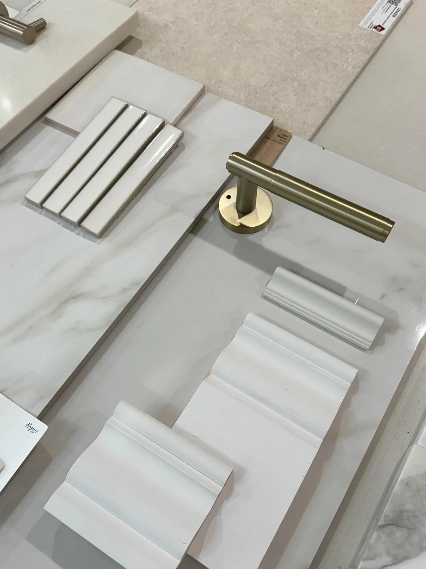 When the client wants all white&hellip;.

We ensure our designs include 

&bull; Layer and layers of texture to add warmth and character 
&bull; varying shapes and forms to add interest
&bull; oversized details like mouldings and panelling to provide