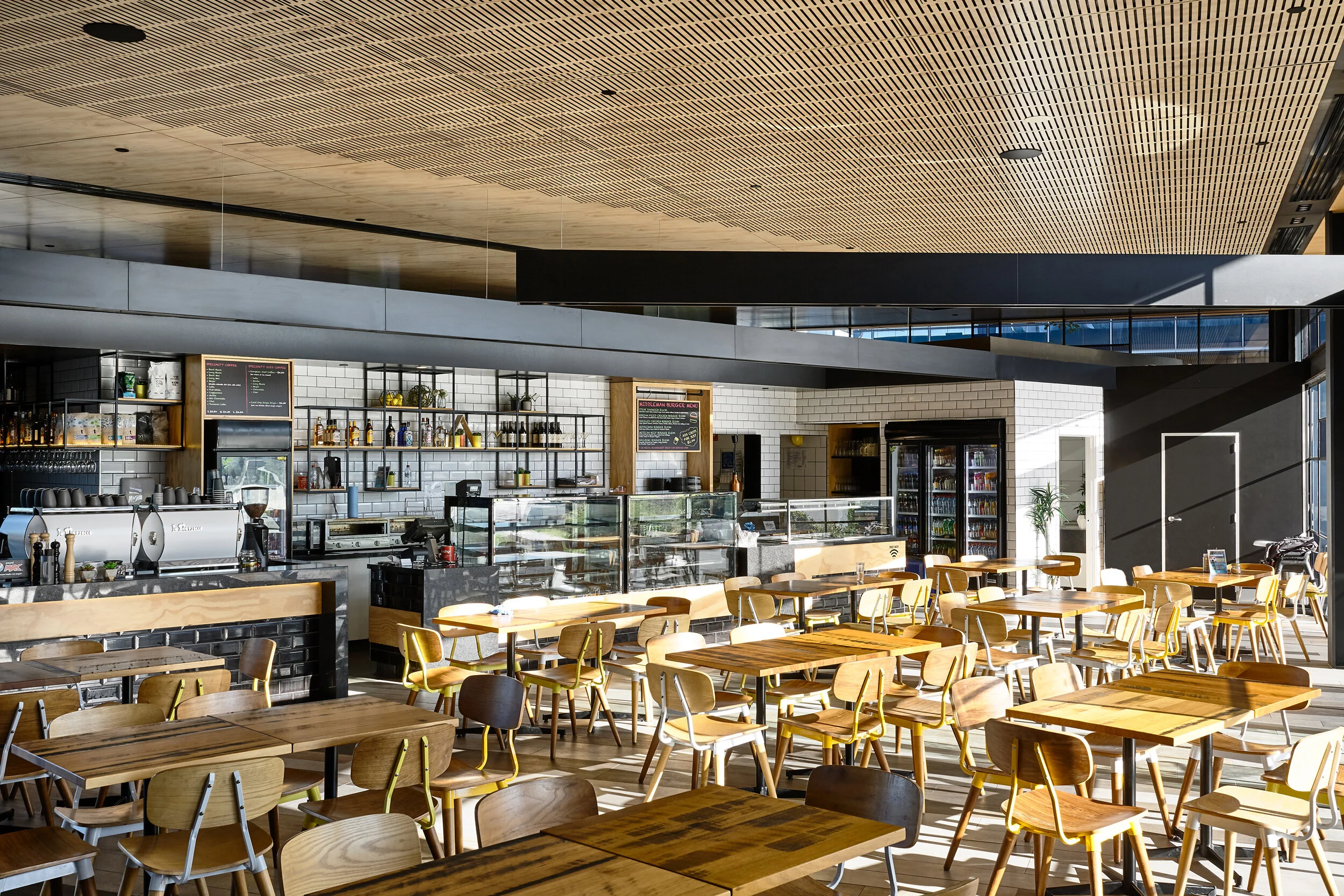 Cafe Middle Class Middleman Café — Peter Ryan Architects