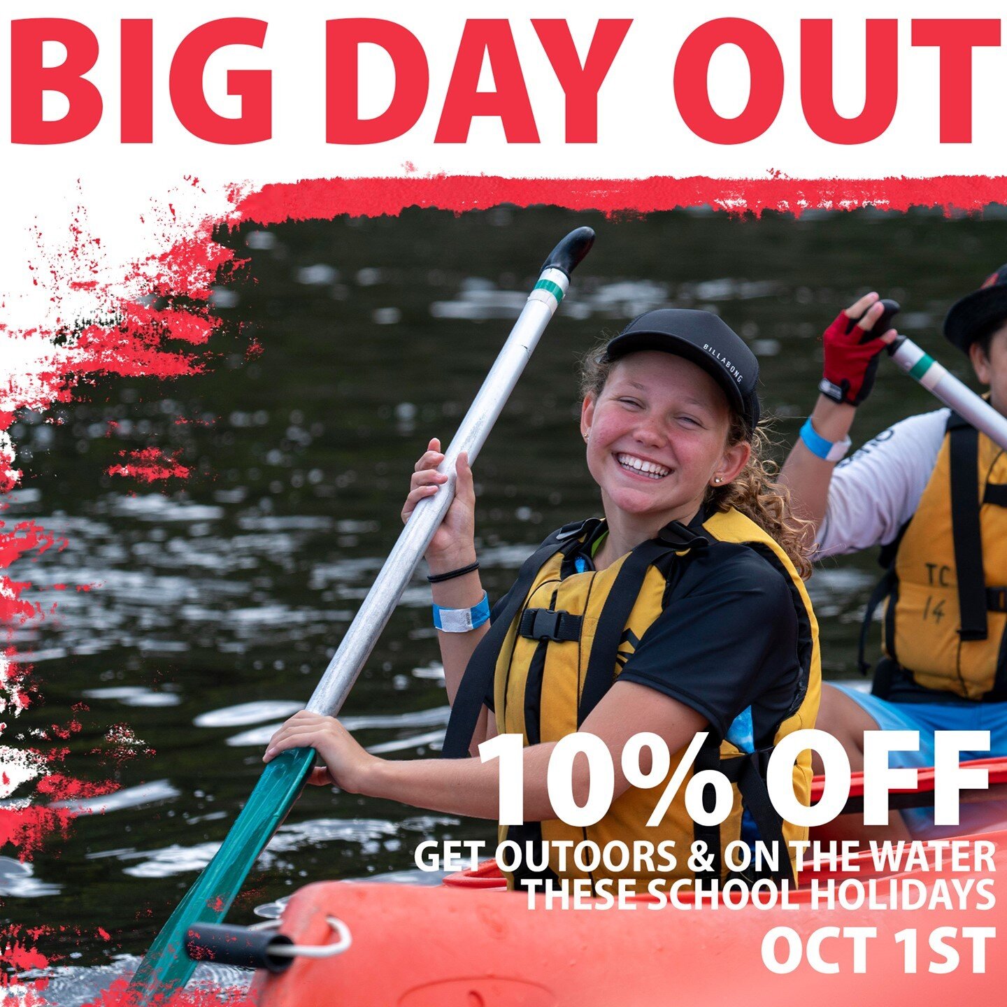 We have amazing day adventures for your son or daughter in the first week of the school holidays. Our Big day out is an opportunity to spend a whole day Canoeing, Hiking and Abseiling in the Australian Wilderness. Use the discount code YWCOEBDO for 1