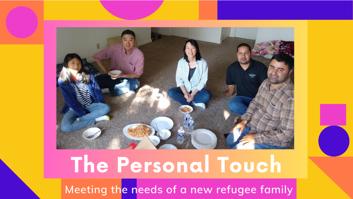 Meeting the Needs for a New Refugee Family