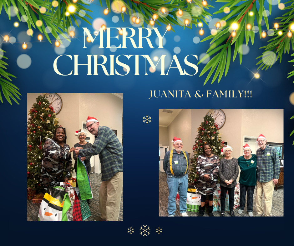 Cogir Assisted Living Provides Family with Christmas Gifts