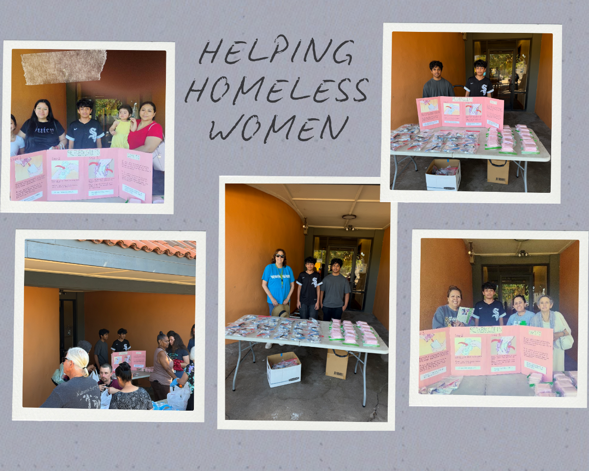 High School Students Help Homeless Women