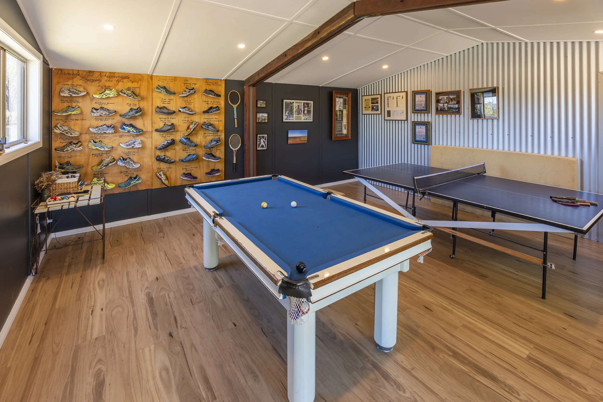 The games room